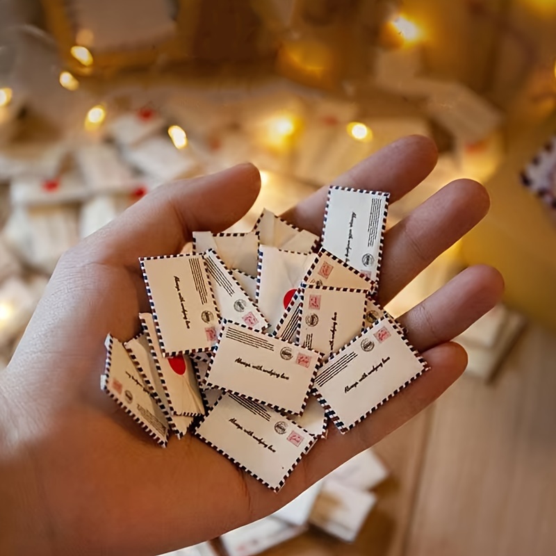 50pcs/100pcs A Set Of Diy Mini Envelopes For Friends, , Parents, Etc. Graduation Gifts, Start Of School Gifts, Valentine's Day Gifts, Anniversary Gifts, Day Gifts
50pcs/100pcs A Set Of Diy Mini Envelopes For Friends, , Parents, Etc. Graduation Gifts, Start Of School Gifts, Valentine's Day Gifts, Anniversary Gifts, Day Gifts