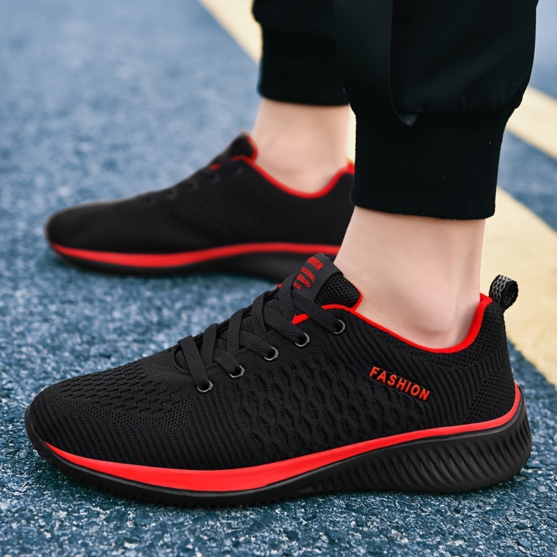 Men's Solid Lace Up Running Shoes, Lightweight Outdoor Sneakers For All Seasons Training Workout
Men's Solid Lace Up Running Shoes, Lightweight Outdoor Sneakers For All Seasons Training Workout