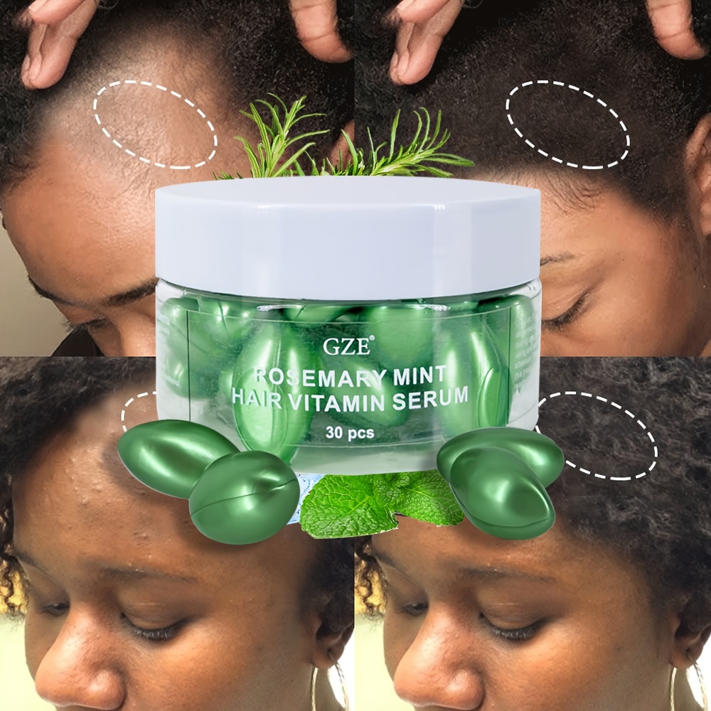 Rosemary & Mint Hair Vitamin Serum - Moisturizing, Strengthens Frizzy & Dry Hair, Reduces Breakage Rosemary Oil For Hair Growth Hair Vitamins For Women
Rosemary & Mint Hair Vitamin Serum - Moisturizing, Strengthens Frizzy & Dry Hair, Reduces Breakage Rosemary Oil For Hair Growth Hair Vitamins For Women