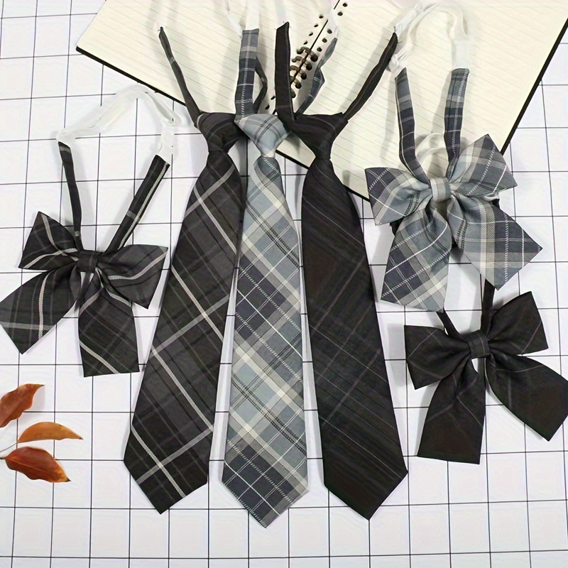 2pcs Elegant Women's Bow Ties - Fashion Accessory In Smoke & Light Gray, Parties And Outfits
2pcs Elegant Women's Bow Ties - Fashion Accessory In Smoke & Light Gray, Parties And Outfits