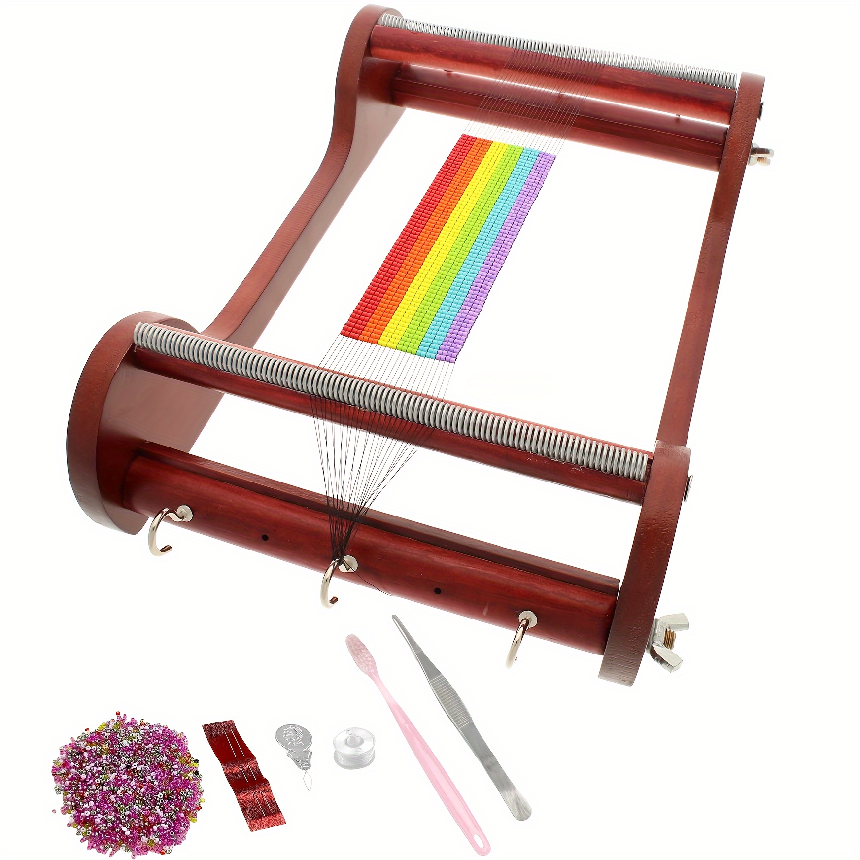 Making Kit - Wooden Bead With , Tweezers & Beads For Bracelets, Necklaces, Belts | Craft Your Own , Jewelry Making Supplies
Making Kit - Wooden Bead With , Tweezers & Beads For Bracelets, Necklaces, Belts | Craft Your Own , Jewelry Making Supplies