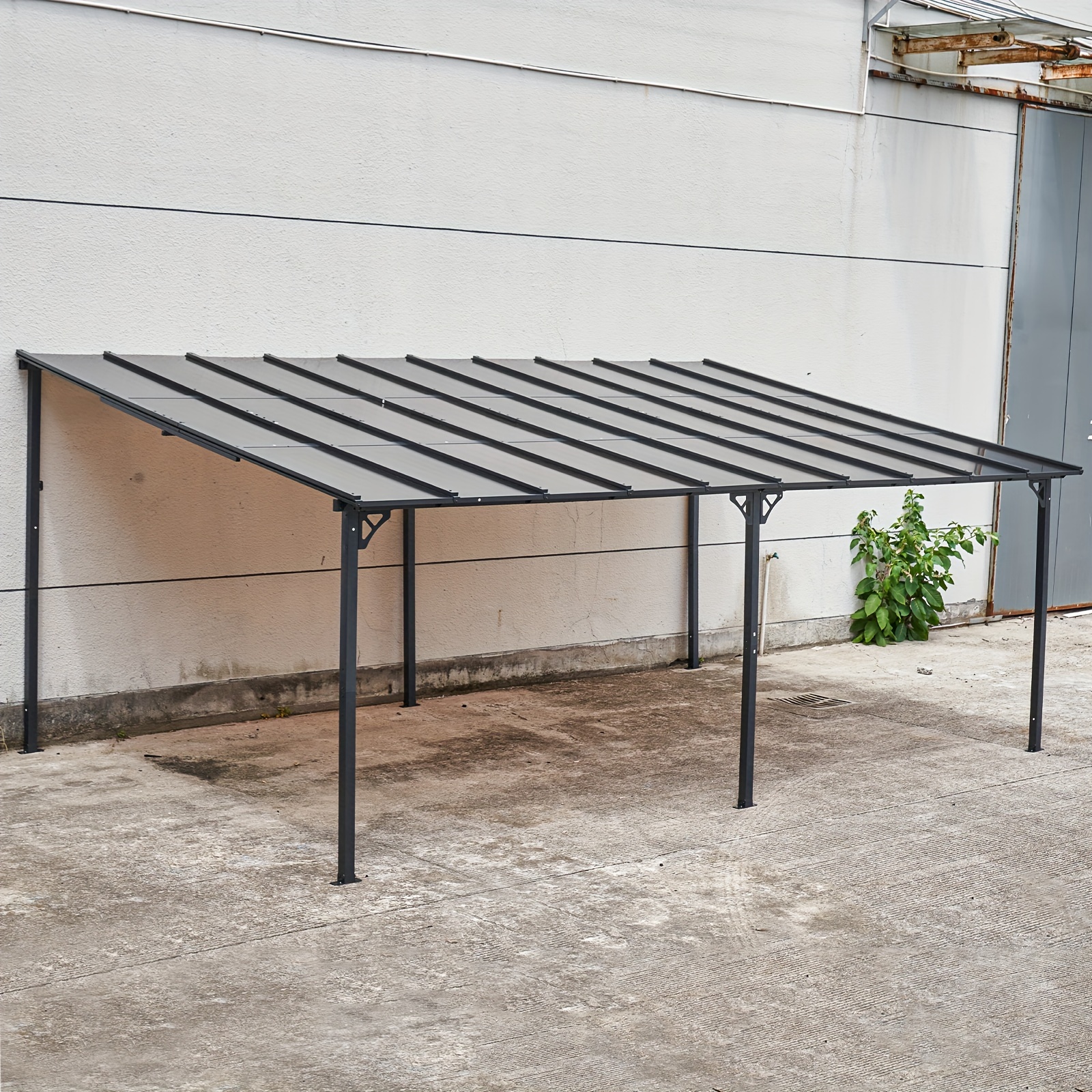 12' X 20' Heavy-duty Waterproof Alloy Gazebo Pergola With Sloped Roof - Sleek Gray, Ideal For Backyard, Deck, And Patio, Features Decorative Finials And Support Posts
12' X 20' Heavy-duty Waterproof Alloy Gazebo Pergola With Sloped Roof - Sleek Gray, Ideal For Backyard, Deck, And Patio, Features Decorative Finials And Support Posts