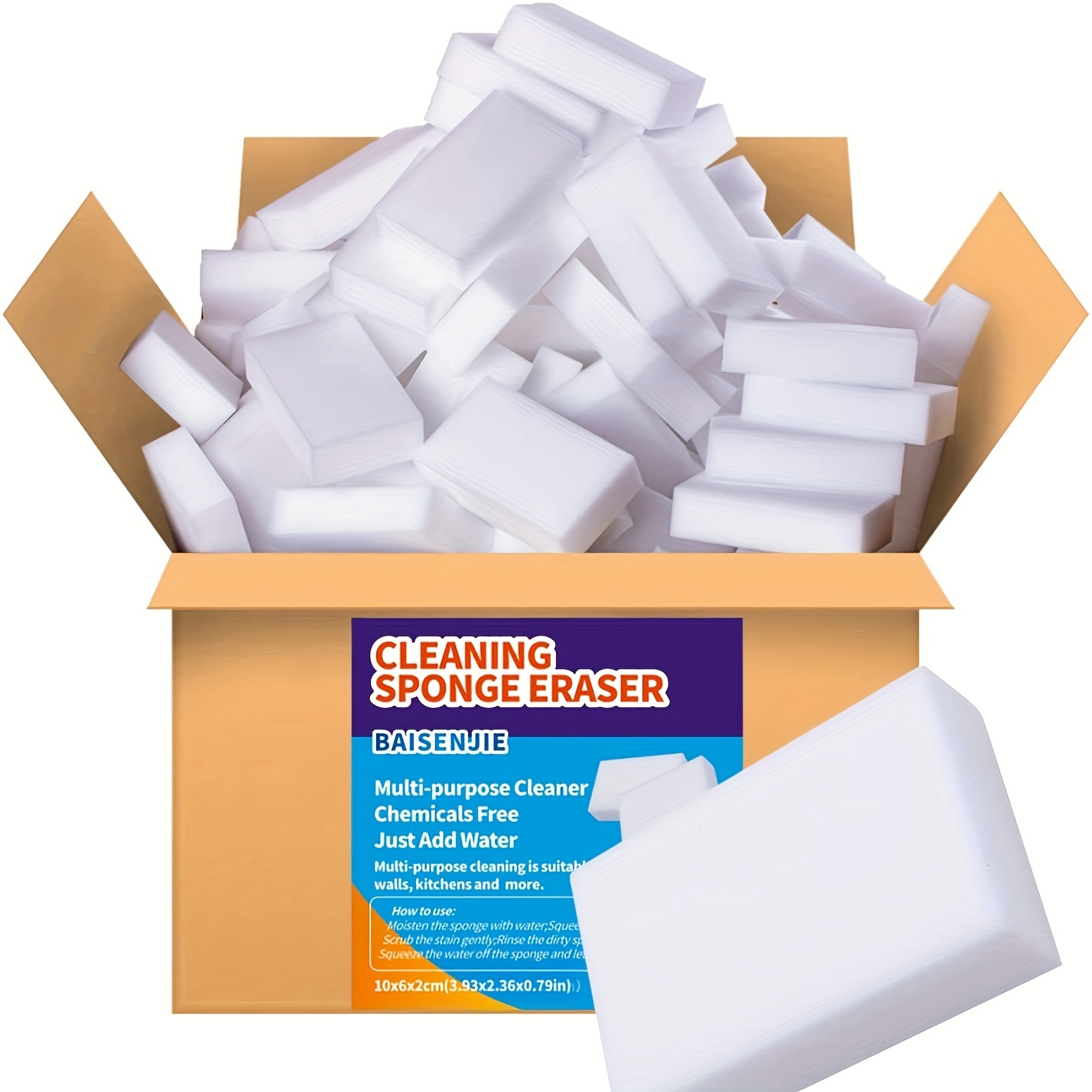 Sponge, 5/10/20/100pcs Magic Cleaning Pads, Super White Sponge Eraser, Melamine Shape, Suitable For Walls, Ovens, Windows, Showers, Kitchens, Bathrooms And Bulk
Sponge, 5/10/20/100pcs Magic Cleaning Pads, Super White Sponge Eraser, Melamine Shape, Suitable For Walls, Ovens, Windows, Showers, Kitchens, Bathrooms And Bulk