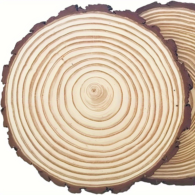Premium Thick Wood Slices 7-8 Inches - Perfect For Wedding Decor, Table Settings & Diy Crafts
Premium Thick Wood Slices 7-8 Inches - Perfect For Wedding Decor, Table Settings & Diy Crafts