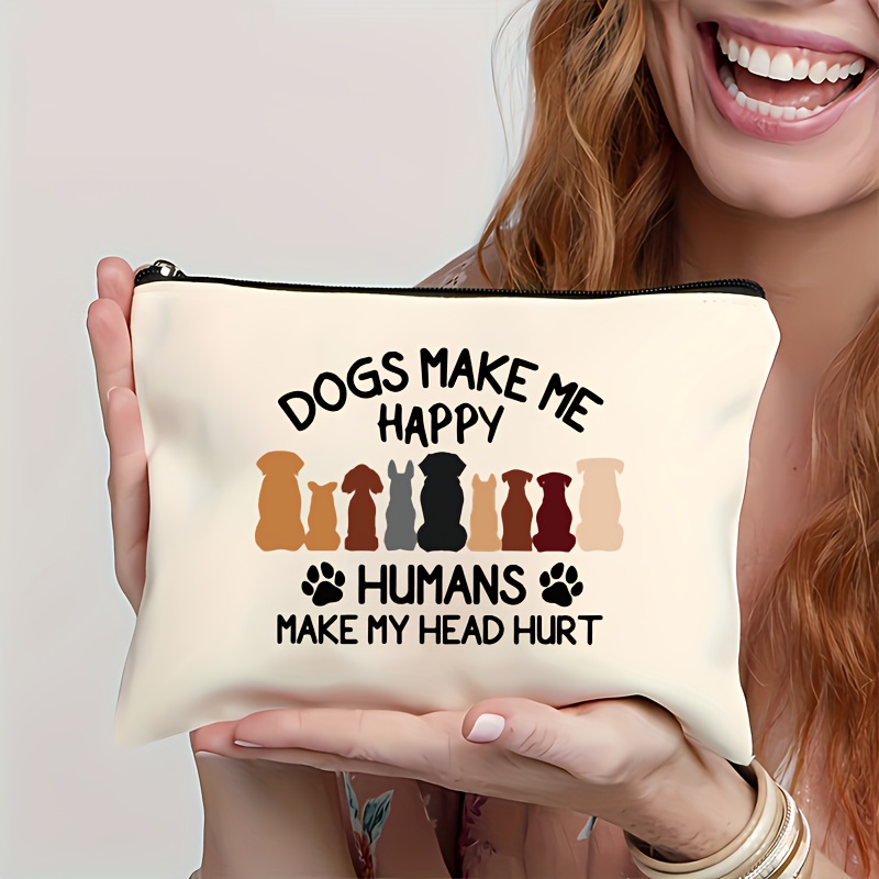 Funny Dog Print Multi- Zipper Pouch - Lightweight Cosmetic, Travel, And Stationery Bag - Perfect Teacher Gift & Present
Funny Dog Print Multi- Zipper Pouch - Lightweight Cosmetic, Travel, And Stationery Bag - Perfect Teacher Gift & Present