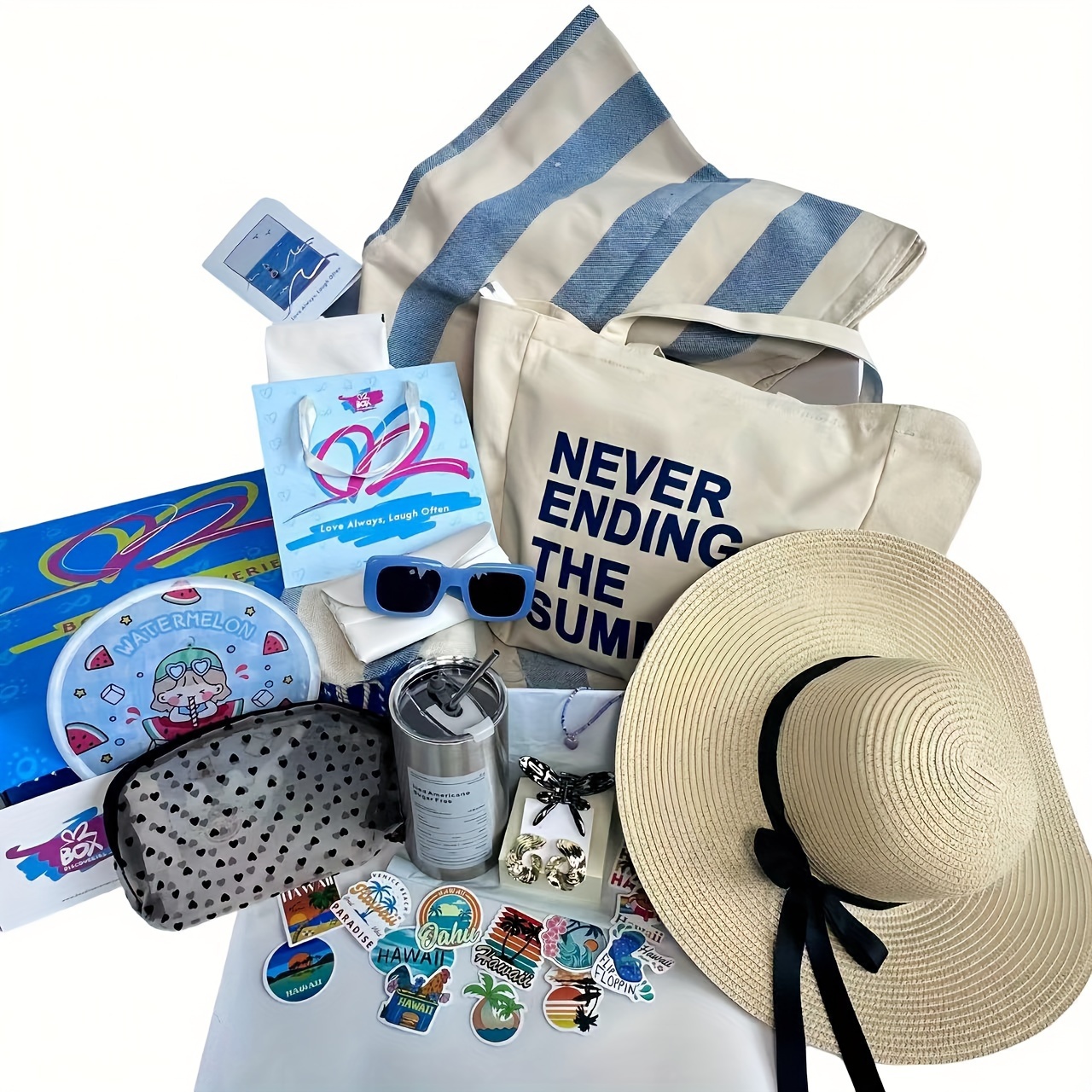 10pcs Set For Women - Tote Bag, Hat, , , Necklace, Fan, , Towel, , And - For , Day, Christmas, 's, And
10pcs Set For Women - Tote Bag, Hat, , , Necklace, Fan, , Towel, , And - For , Day, Christmas, 's, And