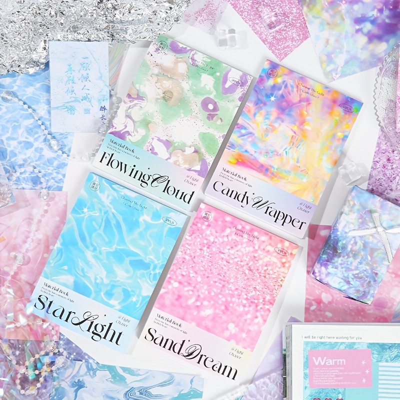 50 Sheets Laser Scrapbook Paper Set, 50 Unique Patterns, Large Decorative Journaling Craft Papers, Diy Art & Scrapbooking Material
50 Sheets Laser Scrapbook Paper Set, 50 Unique Patterns, Large Decorative Journaling Craft Papers, Diy Art & Scrapbooking Material