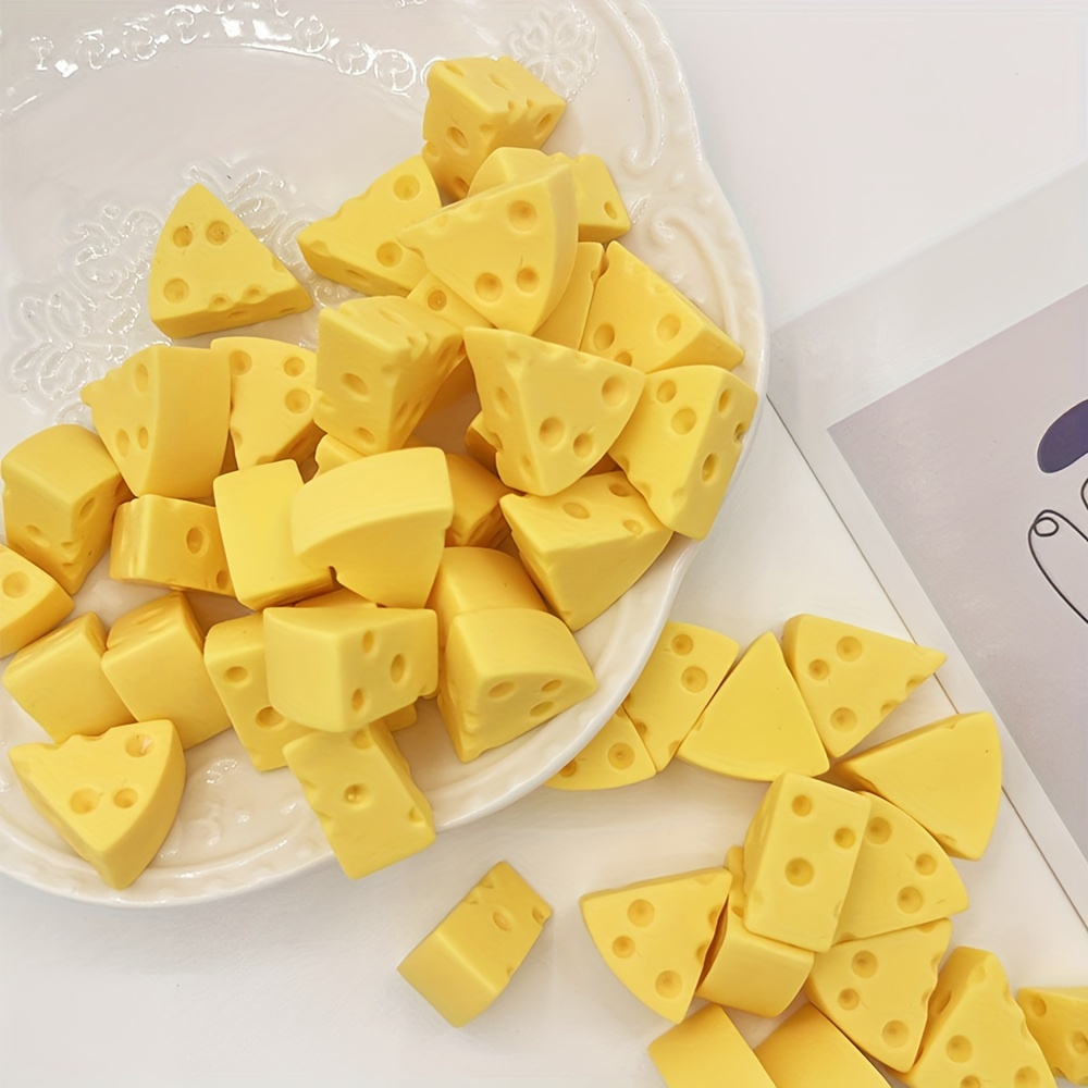 12pcs/20pcs Yellow Cheese Shape Creamy Glue Accessories For Diy Mobile Phone Case Hairpin Accessories Resin Material Accessories Patch
12pcs/20pcs Yellow Cheese Shape Creamy Glue Accessories For Diy Mobile Phone Case Hairpin Accessories Resin Material Accessories Patch