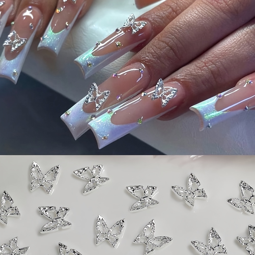 30pcs Breloques Papillon 3D en Alliage, Accessoires Nail Art, Fournitures Nail Art pour Femmes et Filles, Bijoux Nail Art
30pcs Breloques Papillon 3D en Alliage, Accessoires Nail Art, Fournitures Nail Art pour Femmes et Filles, Bijoux Nail Art