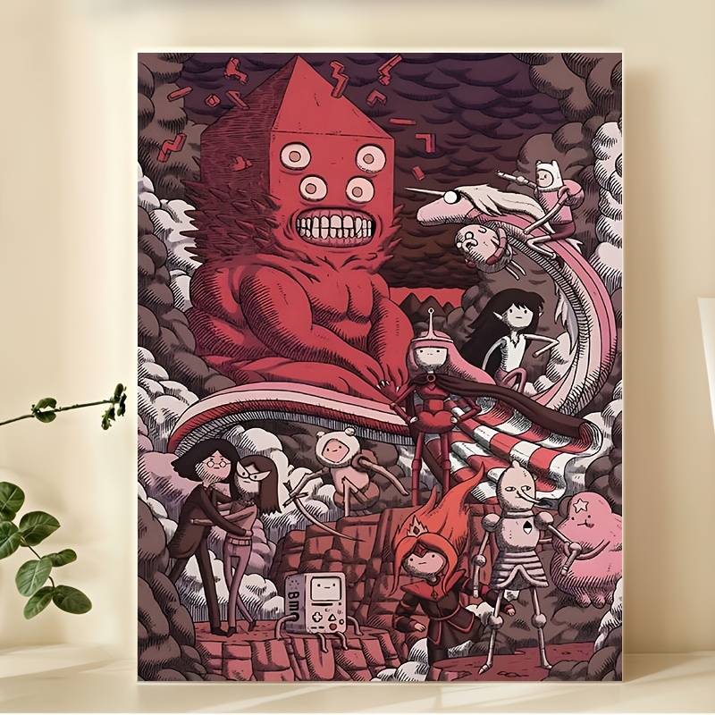 1pc Canvas Print Poster, Classic Cartoon Wall Art Decor, Unique Creative Orientation, Waterproof Artwork For Living Room, Bedroom, Office, Dining, Bar - 12x16 Inches
1pc Canvas Print Poster, Classic Cartoon Wall Art Decor, Unique Creative Orientation, Waterproof Artwork For Living Room, Bedroom, Office, Dining, Bar - 12x16 Inches