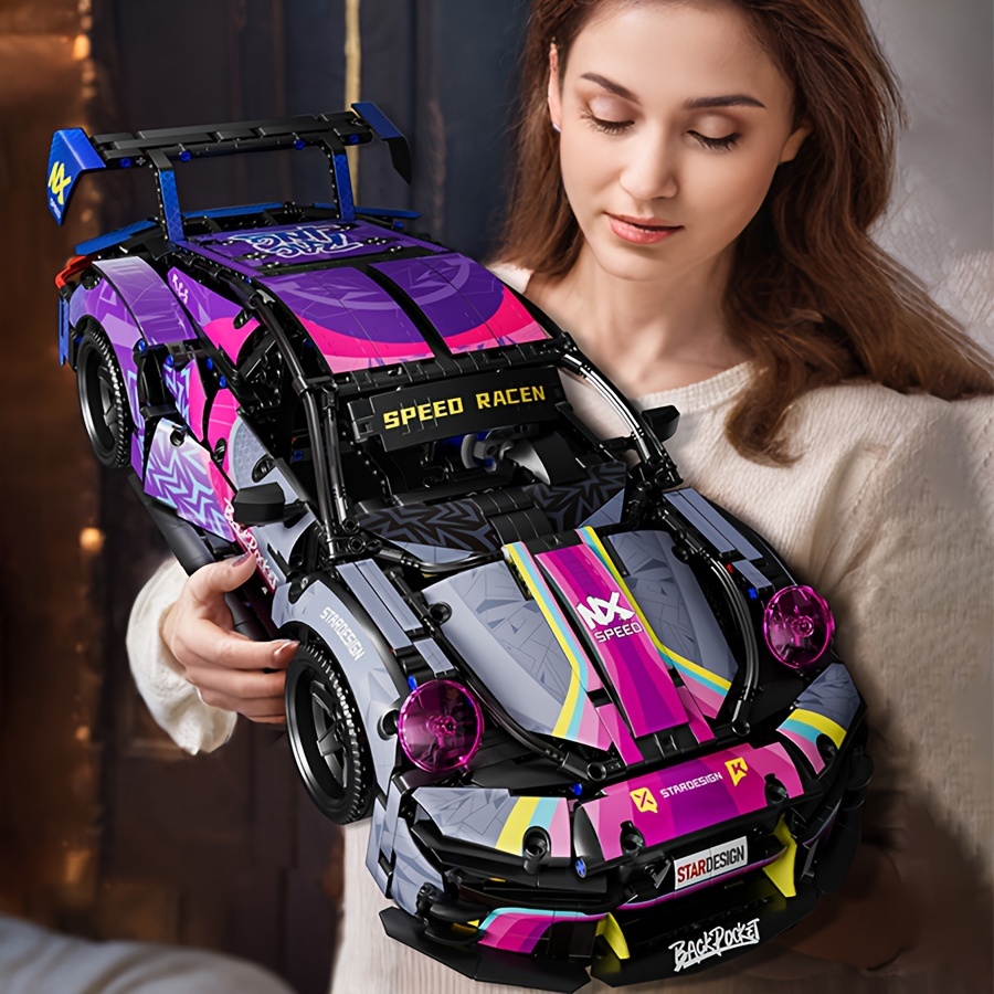1:10 Scale Technic Series Super Racing 911 Building Blocks - Creative Colorful Sports Car Model - Technical Automobile Bricks - Adults Assembly Toys - Birthday/holiday Gifts
1:10 Scale Technic Series Super Racing 911 Building Blocks - Creative Colorful Sports Car Model - Technical Automobile Bricks - Adults Assembly Toys - Birthday/holiday Gifts