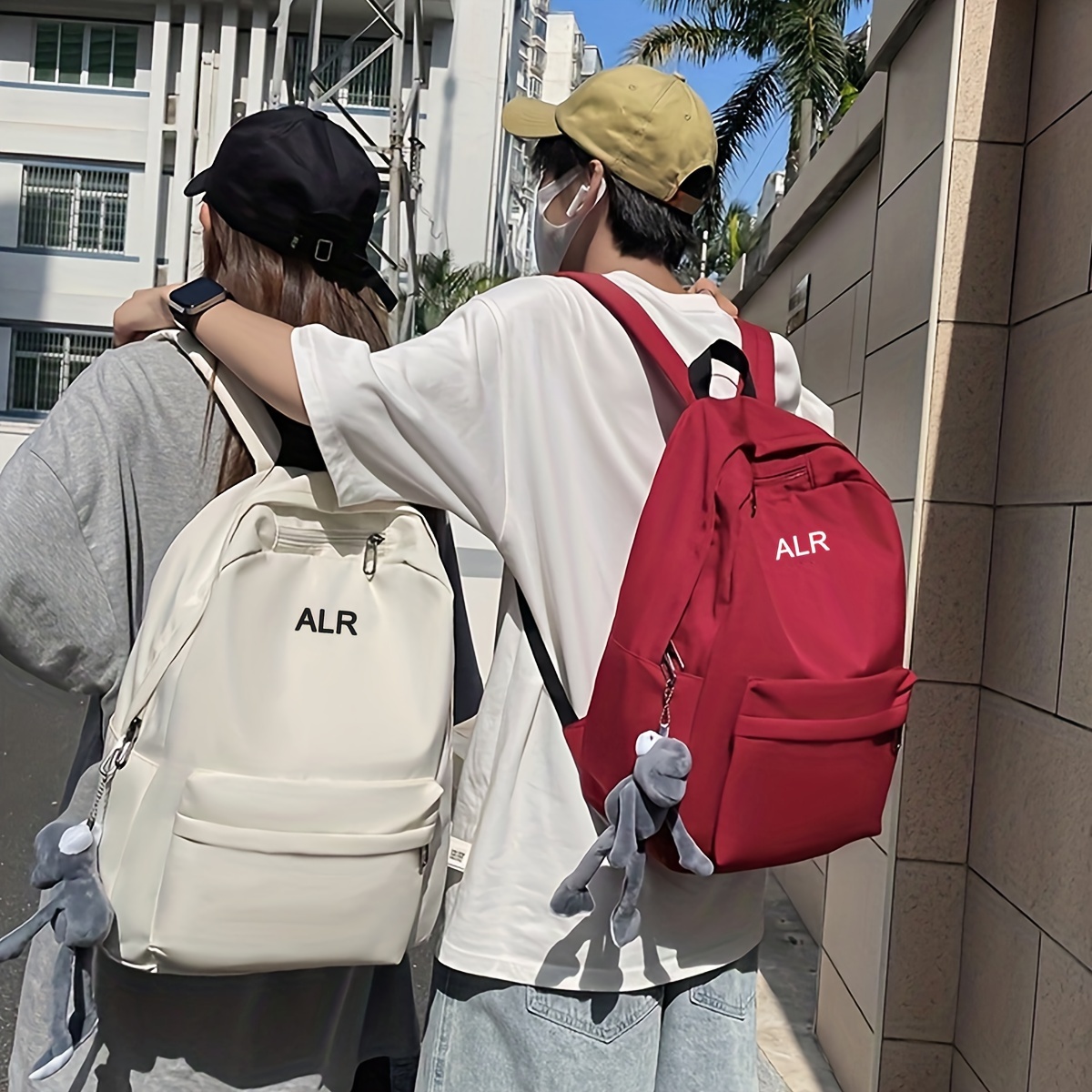 Casual Backpack, Trendy Solid Color Backpack, Casual Simple High School College Student Large Capacity Lightweight Backpack
Casual Backpack, Trendy Solid Color Backpack, Casual Simple High School College Student Large Capacity Lightweight Backpack