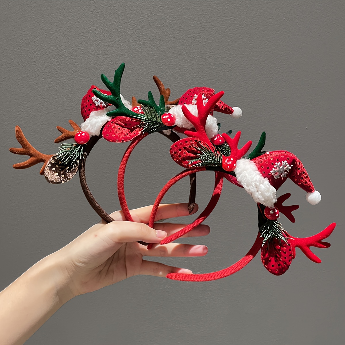 1pc Christmas Hair Ring Holiday Party Decoration Cute Hat Headband Autumn And Winter Hair
1pc Christmas Hair Ring Holiday Party Decoration Cute Hat Headband Autumn And Winter Hair