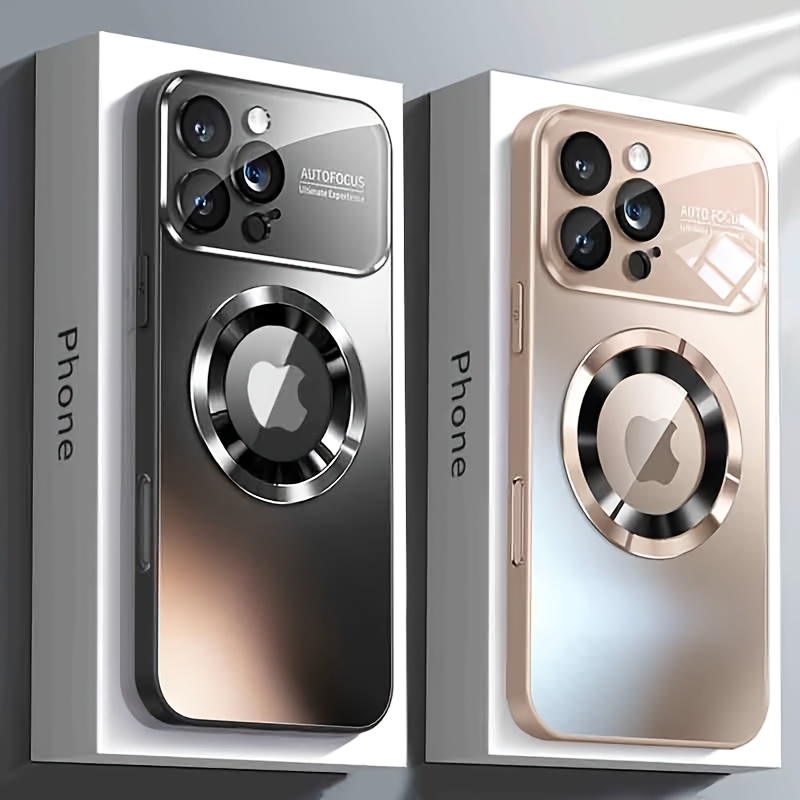 Luxury Glass Window Magnetic Wireless Charging Phone Case Compatible With Iphone 11/12/13/14/15 Pro , Shockproof Pc Hard Back Cover.
Luxury Glass Window Magnetic Wireless Charging Phone Case Compatible With Iphone 11/12/13/14/15 Pro , Shockproof Pc Hard Back Cover.
