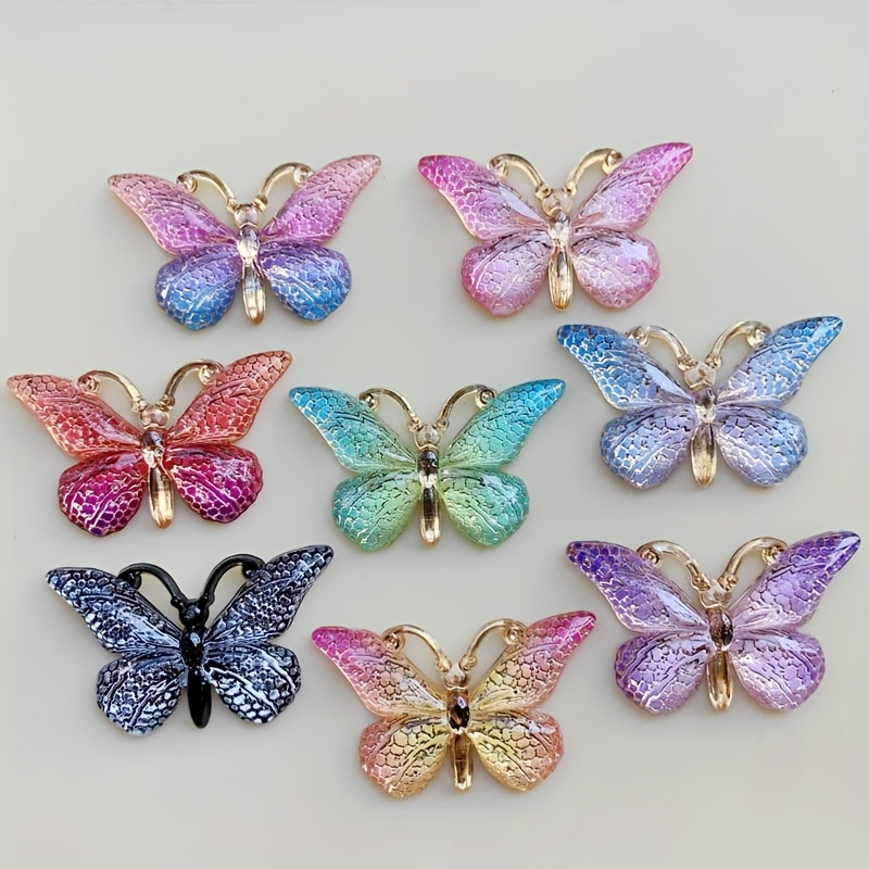 Lot de 10 Appliqués Papillons Colorés en , 23x38mm, Embellissements à Dos DIY & Loisirs de Scrapbooking
Lot de 10 Appliqués Papillons Colorés en , 23x38mm, Embellissements à Dos DIY & Loisirs de Scrapbooking