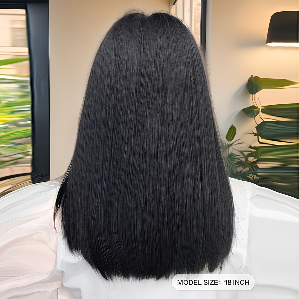 Natural Synthetic Wigs For Women With Bangs 18 Inch Cosplay Halloween Party Heat Resistant
Natural Synthetic Wigs For Women With Bangs 18 Inch Cosplay Halloween Party Heat Resistant