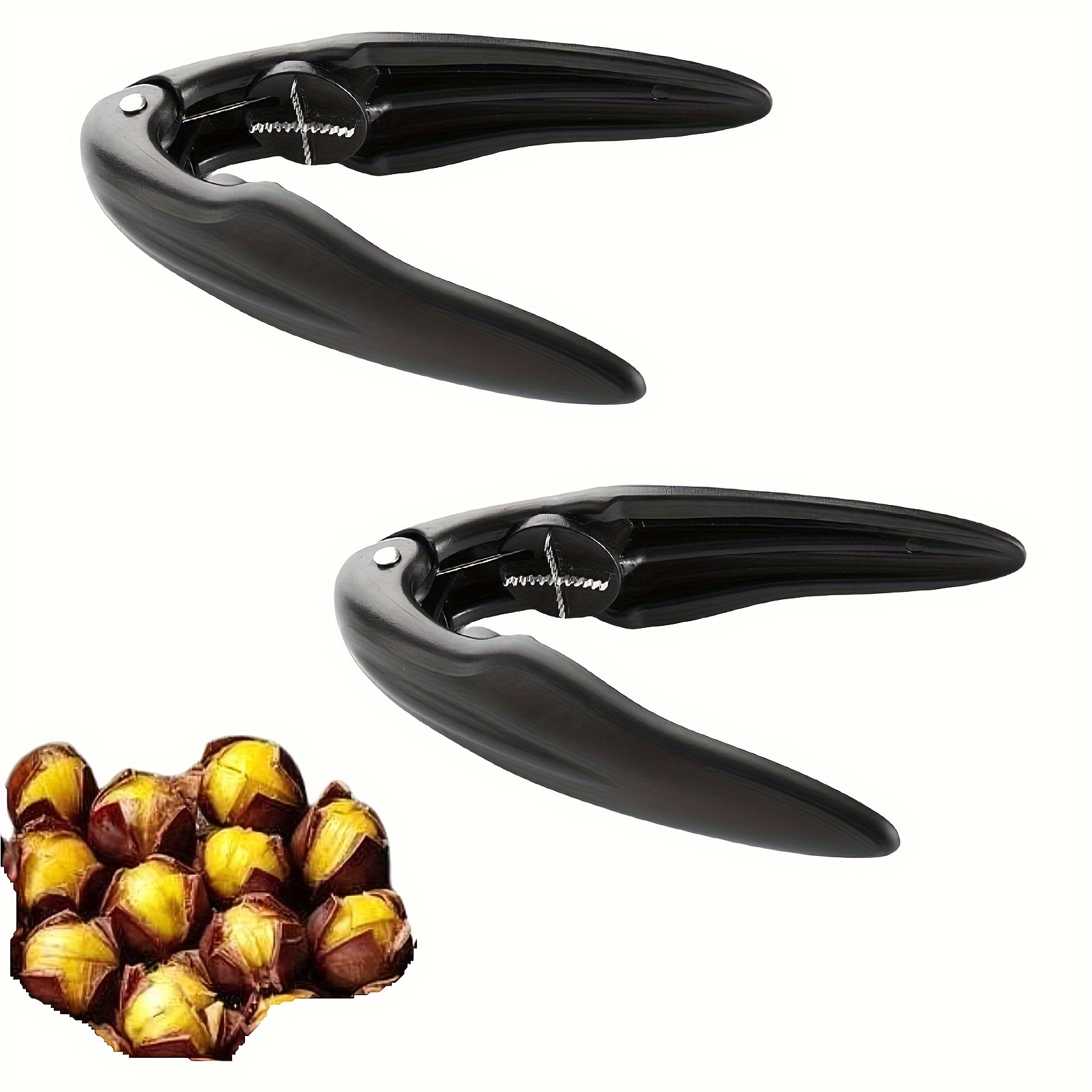 1/2pcs Éplucheur de Châtaignes Coupe-Châtaignes Casse-Noix Pince à Châtaignes Outil de Cuisine Casse-Noix
1/2pcs Éplucheur de Châtaignes Coupe-Châtaignes Casse-Noix Pince à Châtaignes Outil de Cuisine Casse-Noix