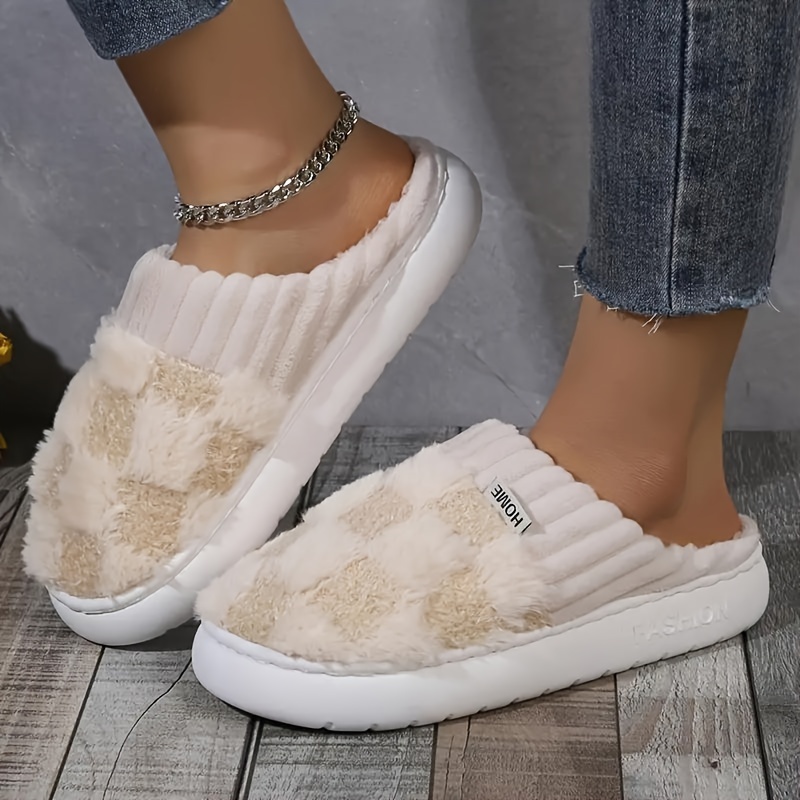 Women's Slippers, Home Slippers For Couples, Soft Fuzzy Non-slip Indoor Slippers, Autumn, Home Use
Women's Slippers, Home Slippers For Couples, Soft Fuzzy Non-slip Indoor Slippers, Autumn, Home Use