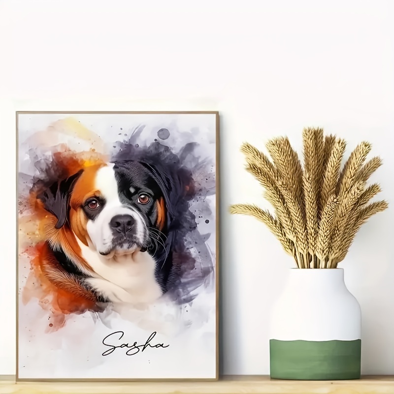 1 Custom Wooden Canvas Art Of Your Pet - A Hand- Style For Dogs, Or Printed Wall Decoration For Home And Office, Unique Animal .
1 Custom Wooden Canvas Art Of Your Pet - A Hand- Style For Dogs, Or Printed Wall Decoration For Home And Office, Unique Animal .