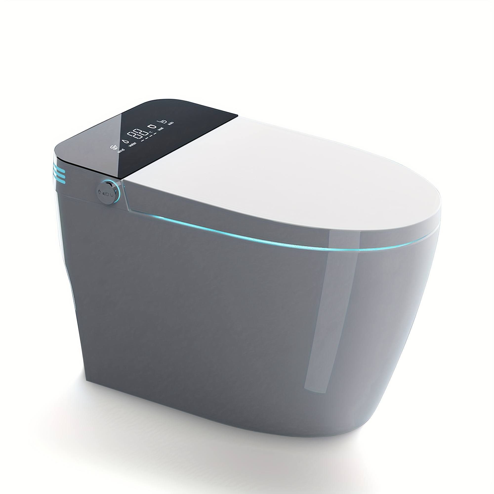 Smart Toilet With Heated Bidet Seat, Toilet With Bidet Built In, Auto Open/close Lid, Feet Sensor Operation, Auto Flush, Bidet Toilet With Dryer And Warm Water, Tankless Toilet In 1.28gpf
Smart Toilet With Heated Bidet Seat, Toilet With Bidet Built In, Auto Open/close Lid, Feet Sensor Operation, Auto Flush, Bidet Toilet With Dryer And Warm Water, Tankless Toilet In 1.28gpf