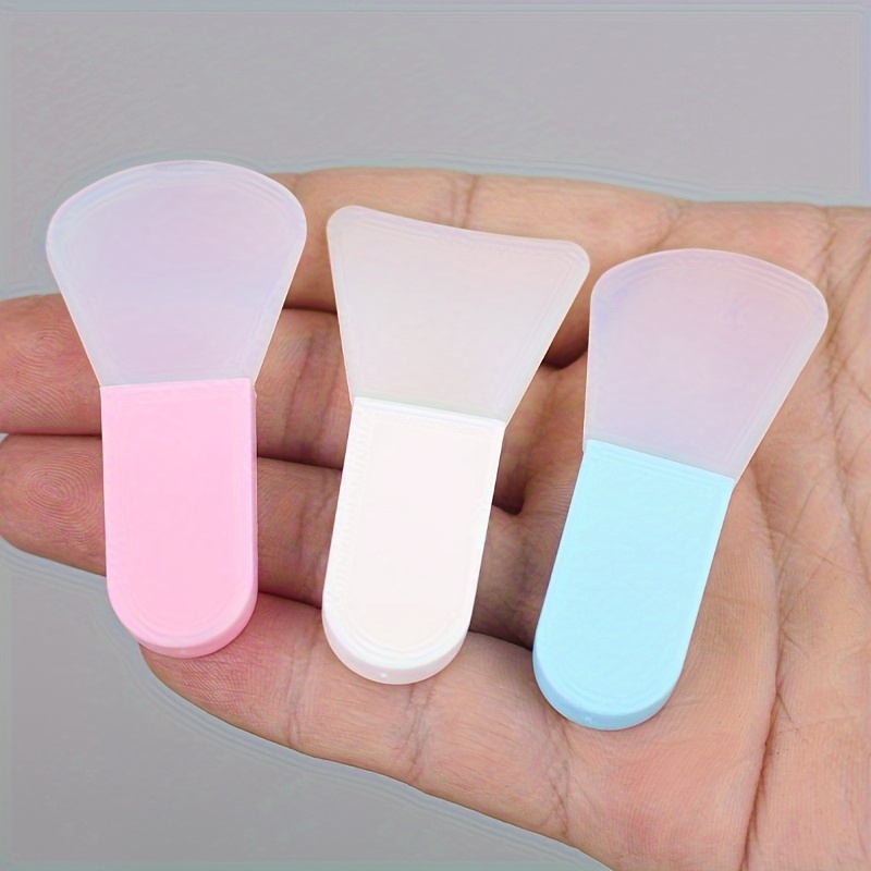 3pcs Silicone Set - Mini Facial Mask Applicator With Short Handle, Formaldehyde-free, Portable Makeup Tool
3pcs Silicone Set - Mini Facial Mask Applicator With Short Handle, Formaldehyde-free, Portable Makeup Tool