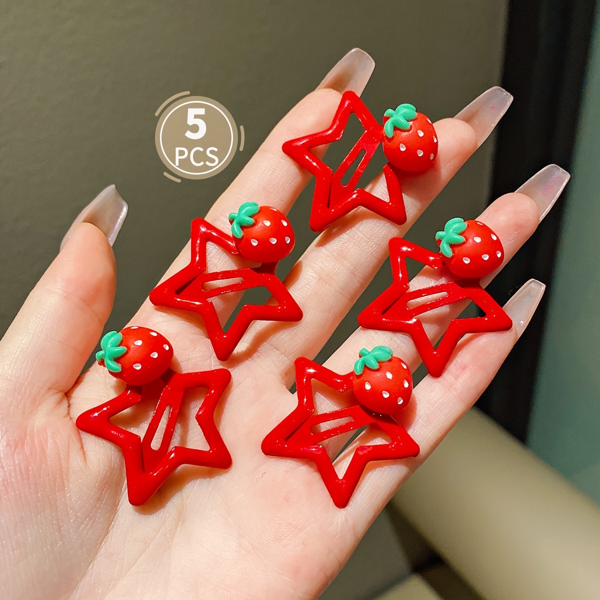 Lemon 5pcs Hair Clips For Girls - Resin Bb Side Clips, Fashionable Bangs Accessories
Lemon 5pcs Hair Clips For Girls - Resin Bb Side Clips, Fashionable Bangs Accessories