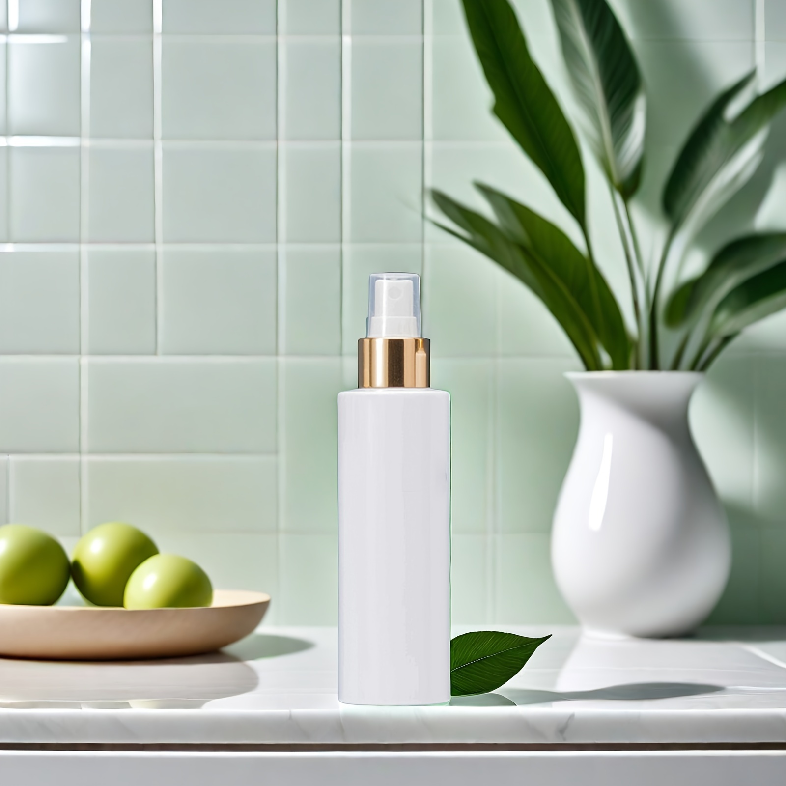 1pc Bouteille de Pulvérisation PET Blanche de 100ml, Atomiseur Cosmétique Vide et Rechargeable à Fine pour Soins de et Maquillage
1pc Bouteille de Pulvérisation PET Blanche de 100ml, Atomiseur Cosmétique Vide et Rechargeable à Fine pour Soins de et Maquillage