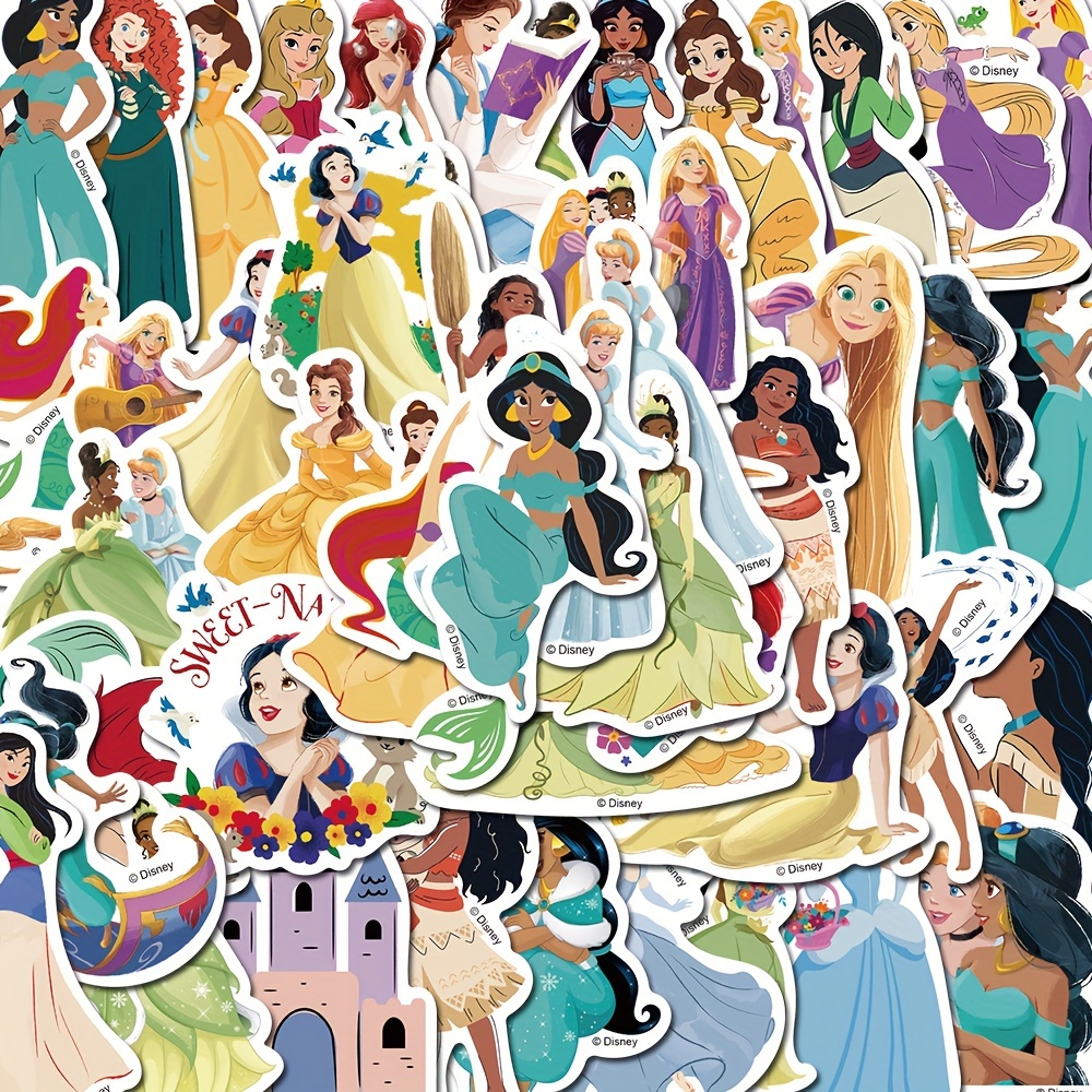 50pcs Cute Cartoon Princess Exquisite Stickers Diy Self-adhesive Mobile Phone Case Waterproof Stickers
50pcs Cute Cartoon Princess Exquisite Stickers Diy Self-adhesive Mobile Phone Case Waterproof Stickers