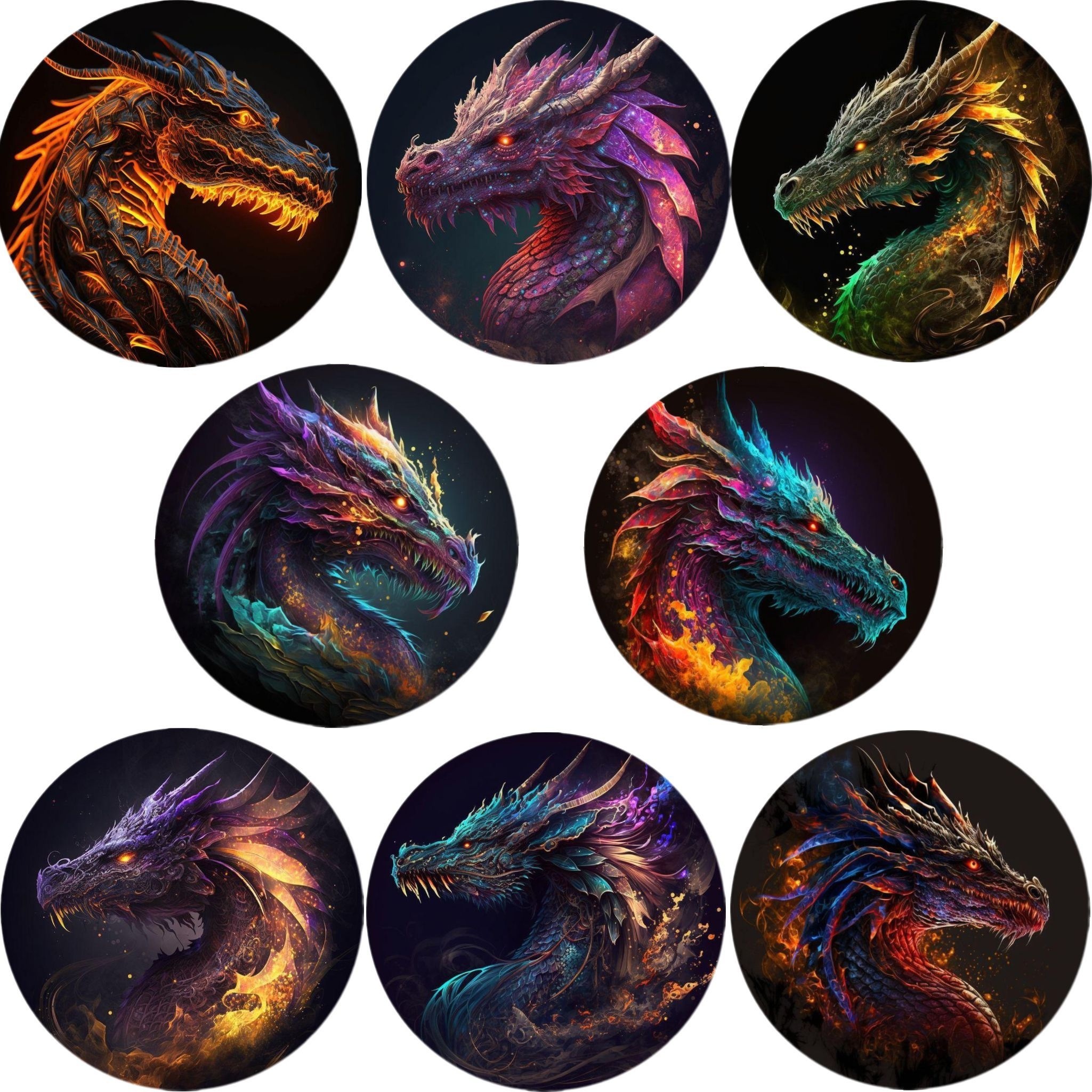 8pcs Dragon Coaster Heat Insulation Mat Coaster Anti-scalding Dining Table Plate Coaster, Drink Coaster, Non-slip Mat Christmas Suitable For Decoration, Suitable For Gifts
8pcs Dragon Coaster Heat Insulation Mat Coaster Anti-scalding Dining Table Plate Coaster, Drink Coaster, Non-slip Mat Christmas Suitable For Decoration, Suitable For Gifts