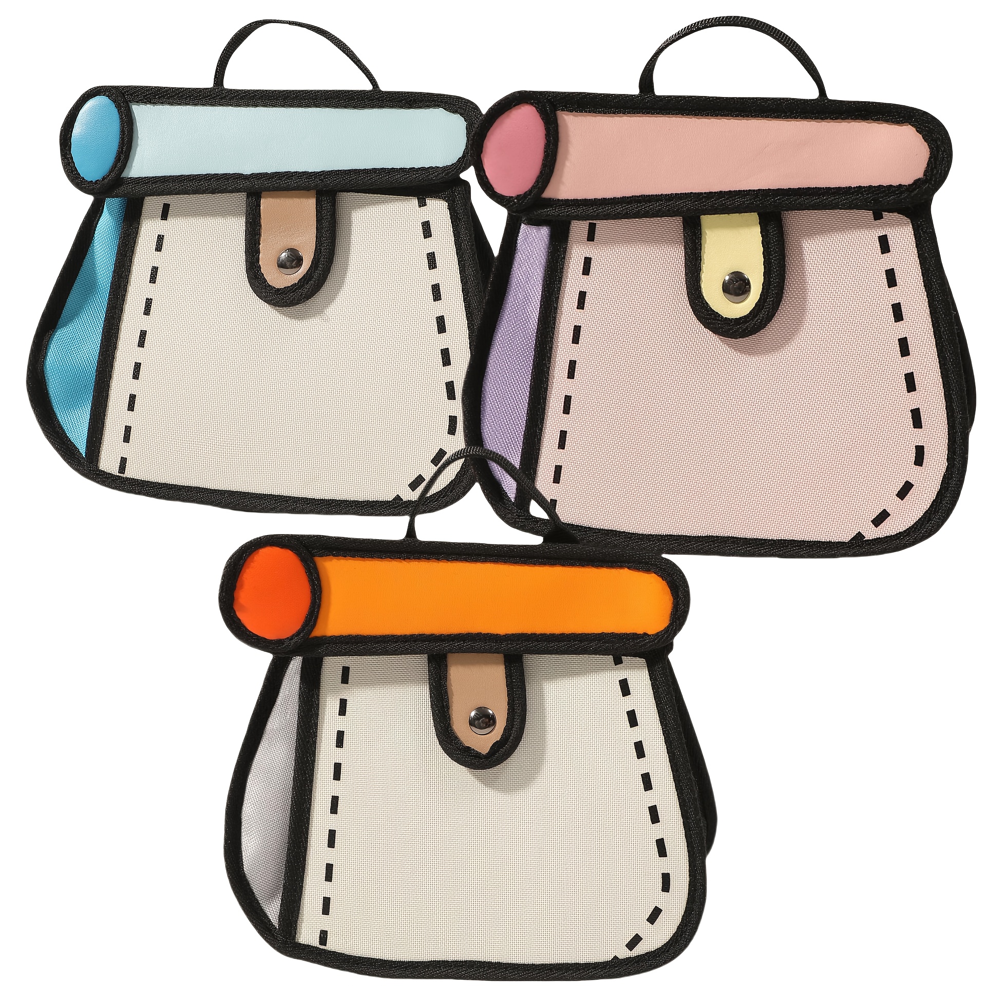 Cute Cartoon Crossbody Bag With Canvas Material, Causal Style Shoulder Bag For Daily Use
Cute Cartoon Crossbody Bag With Canvas Material, Causal Style Shoulder Bag For Daily Use