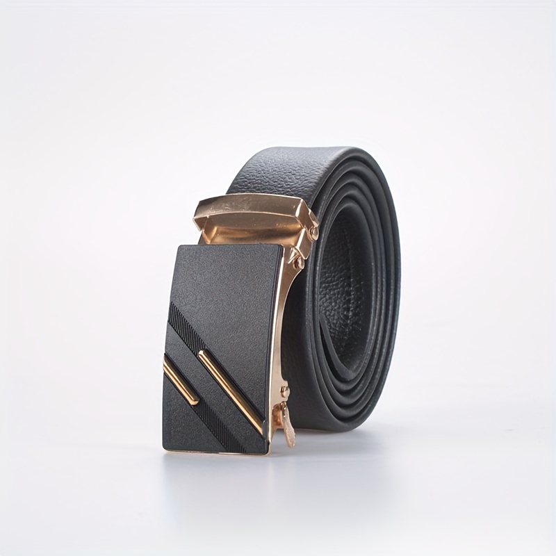 Classic Elegant Versatile Rectangle Buckle Belt, Pu Leather Scratch-resistant Belt, For Men Daily & Business
Classic Elegant Versatile Rectangle Buckle Belt, Pu Leather Scratch-resistant Belt, For Men Daily & Business