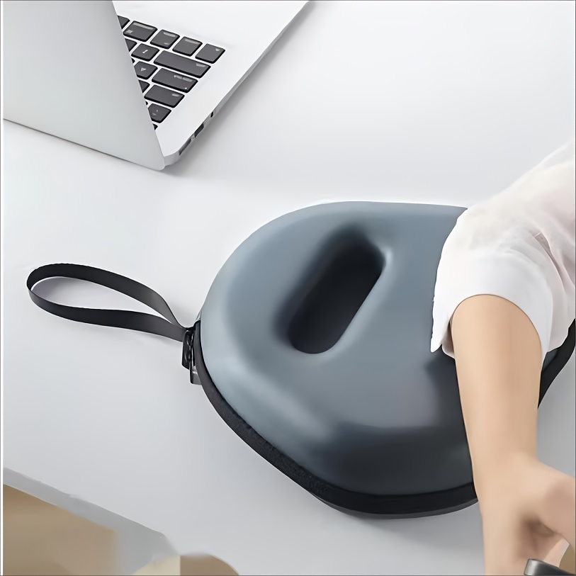 Eva Headphone Case For - Shockproof, Waterproof & Dustproof With Shoulder Strap - Grey Protective Storage Bag
Eva Headphone Case For - Shockproof, Waterproof & Dustproof With Shoulder Strap - Grey Protective Storage Bag