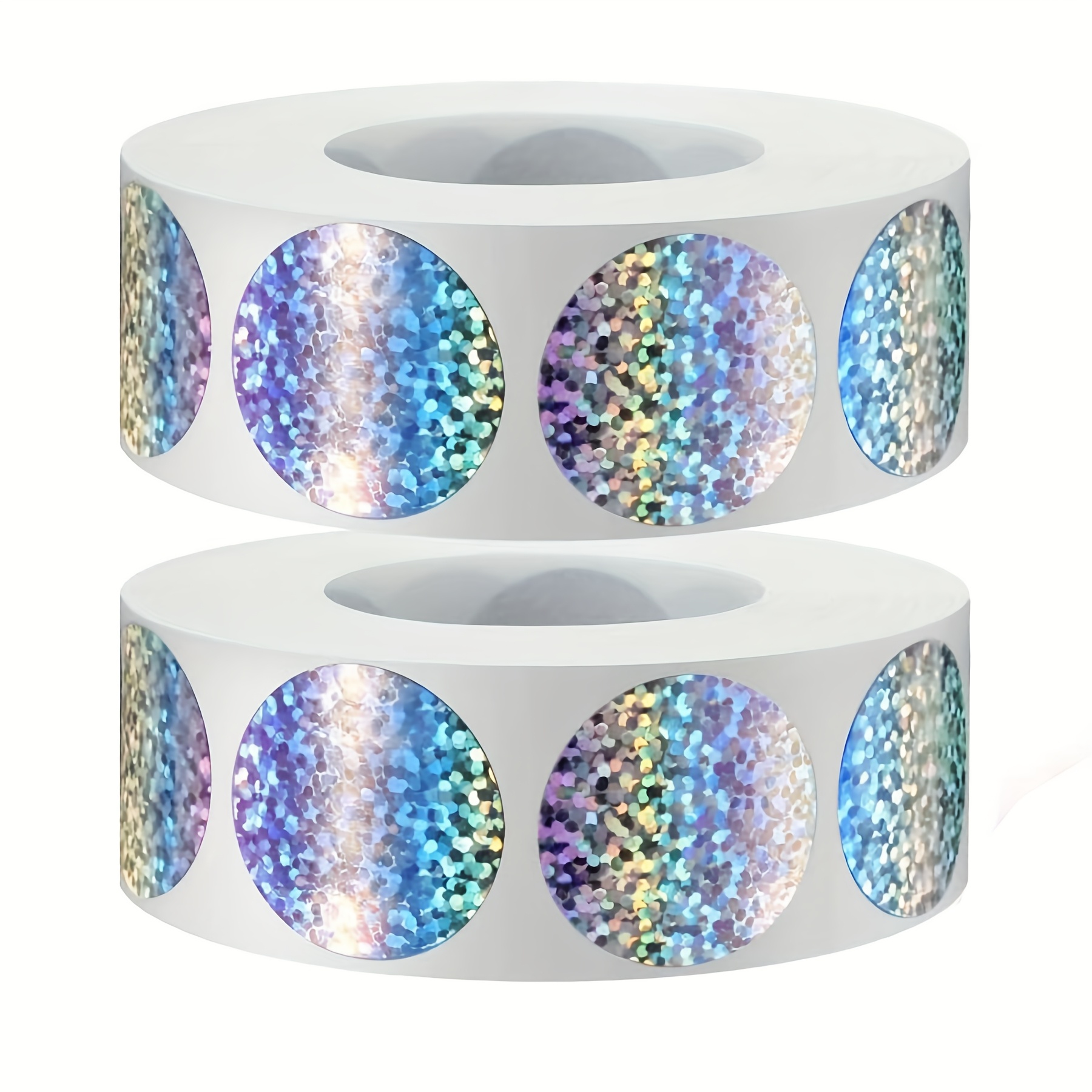 1000pcs Sticker Diy Holographic Stickers Round Silvery Hologram Glitter Labels Gift, Inch
1000pcs Sticker Diy Holographic Stickers Round Silvery Hologram Glitter Labels Gift, Inch