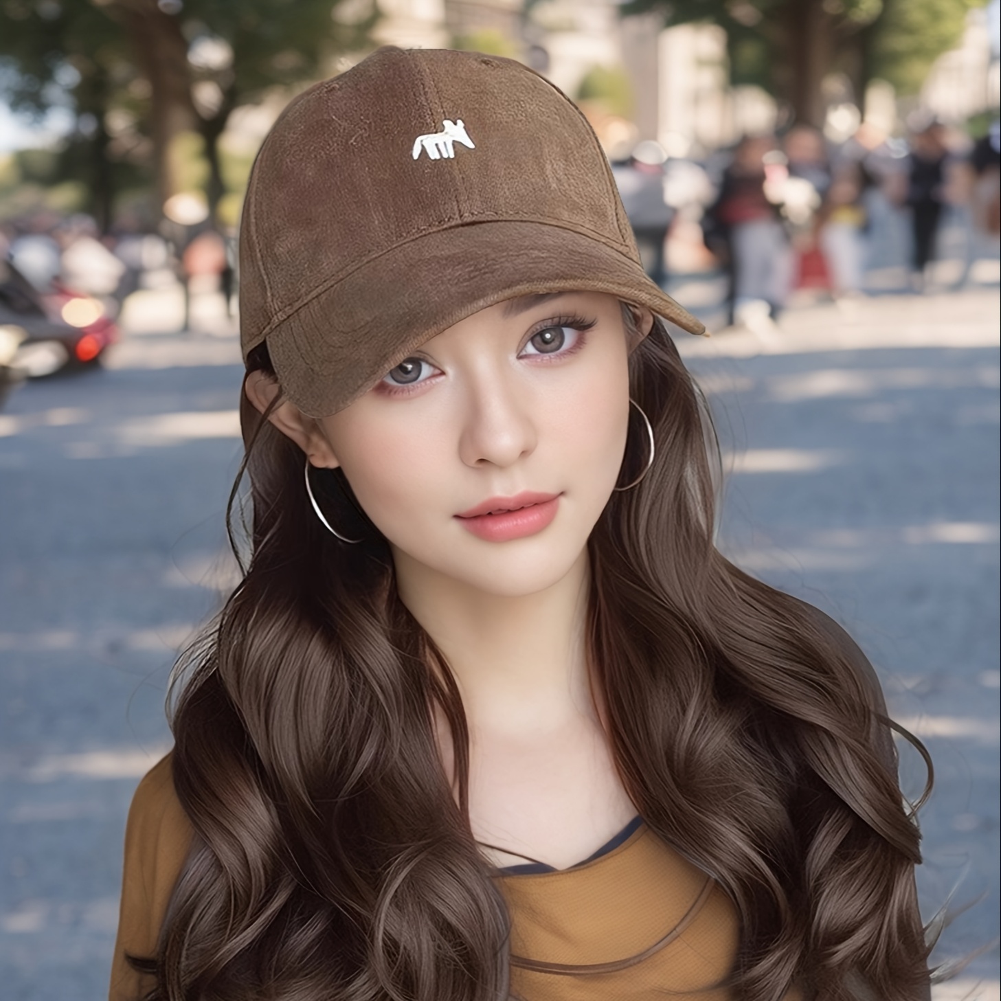 Chic Women's Curly Wave Hat Wig - Versatile For Cosplay, Parties & Casual Attire, Wig Accessories
Chic Women's Curly Wave Hat Wig - Versatile For Cosplay, Parties & Casual Attire, Wig Accessories