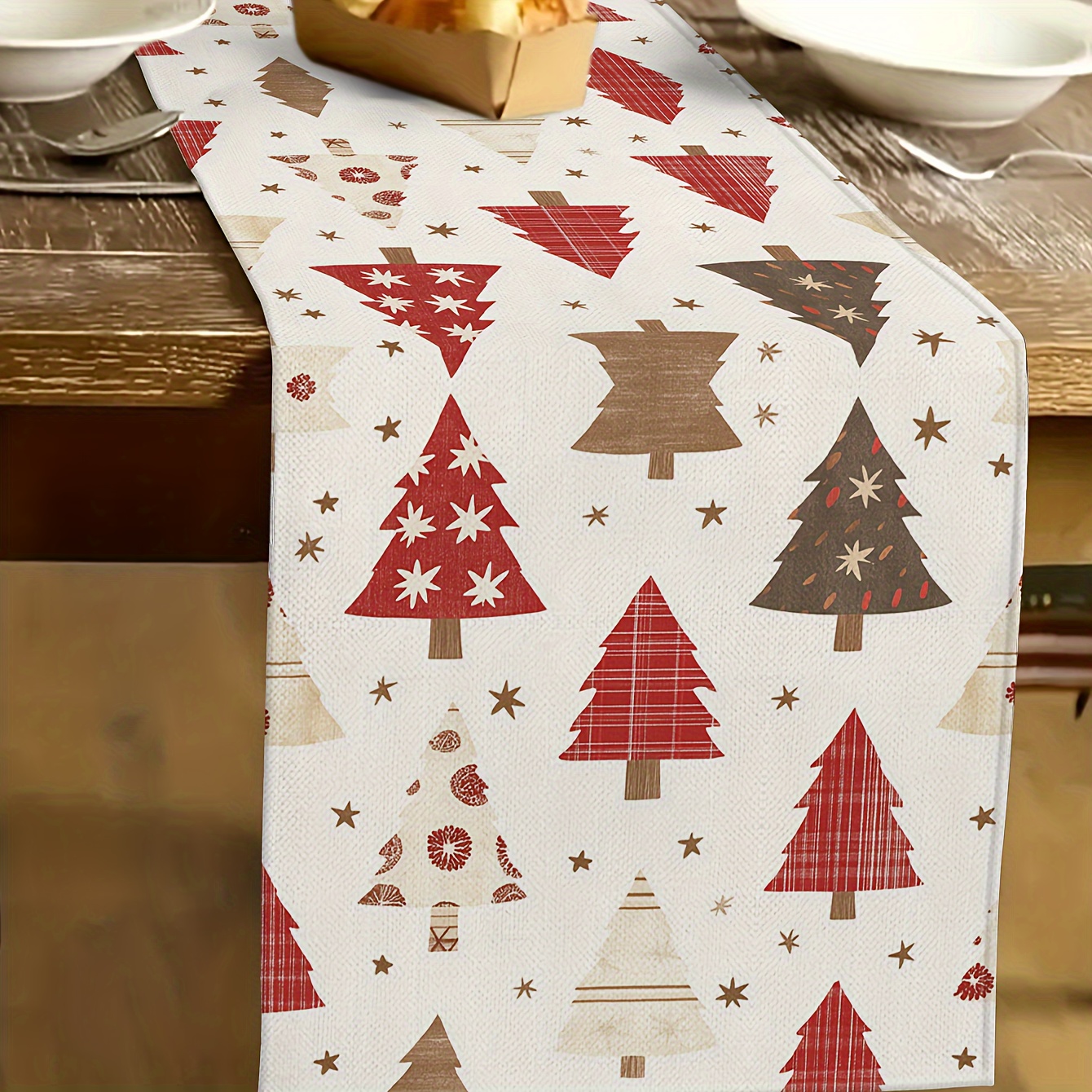 Vintage Santa & Reindeer Linen Table Runner - Christmas , Holiday Dining & Home Decor, Christmas Decor
Vintage Santa & Reindeer Linen Table Runner - Christmas , Holiday Dining & Home Decor, Christmas Decor
