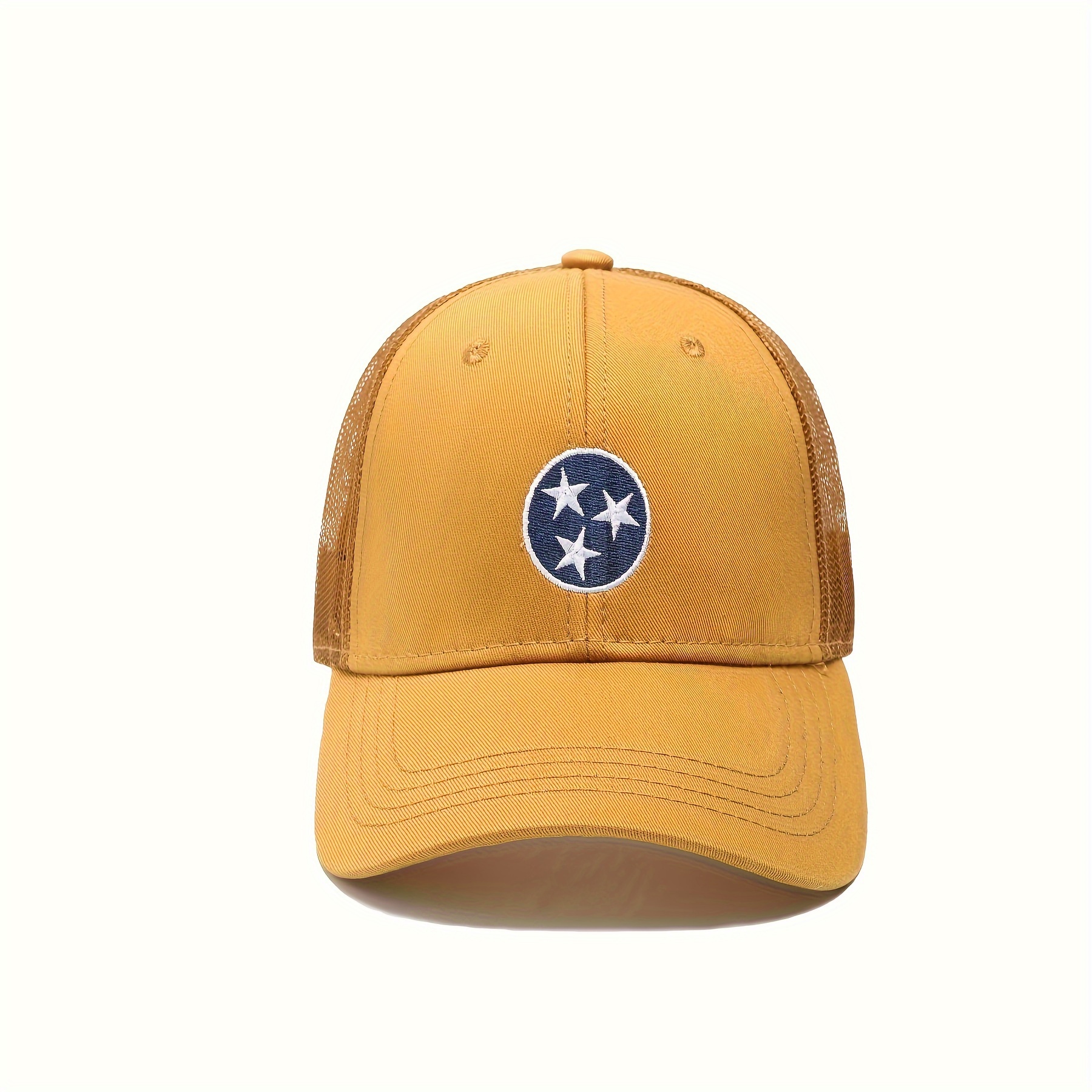 Star Pattern Mesh Baseball Cap, Sun Protection, Lightweight And Breathable, Adjustable For Men And Women, Outdoor Sports Hat
Star Pattern Mesh Baseball Cap, Sun Protection, Lightweight And Breathable, Adjustable For Men And Women, Outdoor Sports Hat