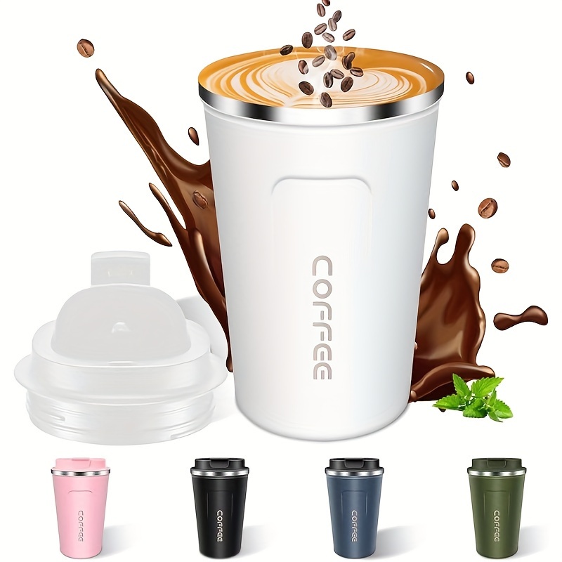 1pc Steel Mug - Insulated, Leakproof Lid, Portable For , Car, - Reusable Drinkware For Hot And Beverages
1pc Steel Mug - Insulated, Leakproof Lid, Portable For , Car, - Reusable Drinkware For Hot And Beverages
