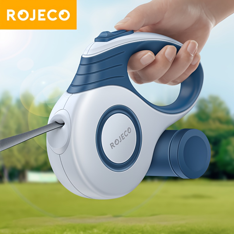 Rojeco 16ft Automatic Retractable Dog Leash - Nylon, , Extendable Lead For Small To Large Dogs, Smooth With Roulette Mechanism, Dog Leash Retractable
Rojeco 16ft Automatic Retractable Dog Leash - Nylon, , Extendable Lead For Small To Large Dogs, Smooth With Roulette Mechanism, Dog Leash Retractable