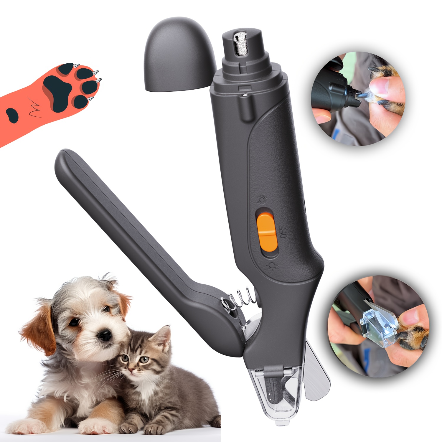 1pc Petnailpro Dog And , Usb-c Rechargeable Pet , Low For Small To And , Plastic Battery
1pc Petnailpro Dog And , Usb-c Rechargeable Pet , Low For Small To And , Plastic Battery