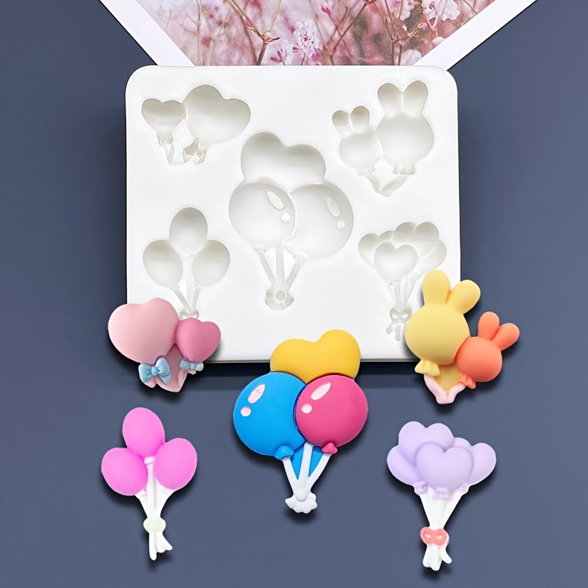 1pc Moule de ballon en silicone en de cœur pour la cuisson des cupcakes, la décoration de gâteaux en fondant et en résine - Outils de sucrerie pour la décoration de desserts
1pc Moule de ballon en silicone en de cœur pour la cuisson des cupcakes, la décoration de gâteaux en fondant et en résine - Outils de sucrerie pour la décoration de desserts