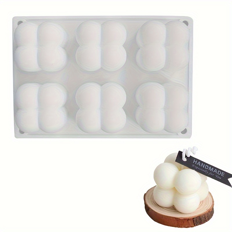 Moule à Bougie Cube Magique en Silicone à 6 Cavités - Irrégulière, Outil et Fourniture d'Artisanat
Moule à Bougie Cube Magique en Silicone à 6 Cavités - Irrégulière, Outil et Fourniture d'Artisanat