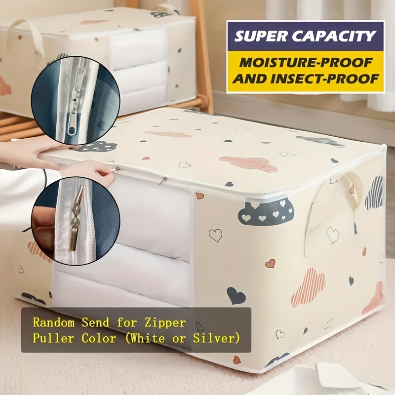 Large Capacity Home Bedroom Organizer, Moisture-proof And Insect-proof, Portable Luggage Organizer
Large Capacity Home Bedroom Organizer, Moisture-proof And Insect-proof, Portable Luggage Organizer