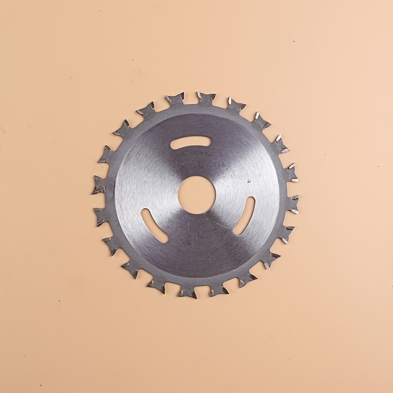 Steel Circular Saw Blade For Woodworking, 110mm Diameter, Dual-directional Teeth, Multipurpose Cutting Disc For Wood And Pvc, 4 Inch - Durable Construction For Renovation Grade Precision Cutting
Steel Circular Saw Blade For Woodworking, 110mm Diameter, Dual-directional Teeth, Multipurpose Cutting Disc For Wood And Pvc, 4 Inch - Durable Construction For Renovation Grade Precision Cutting