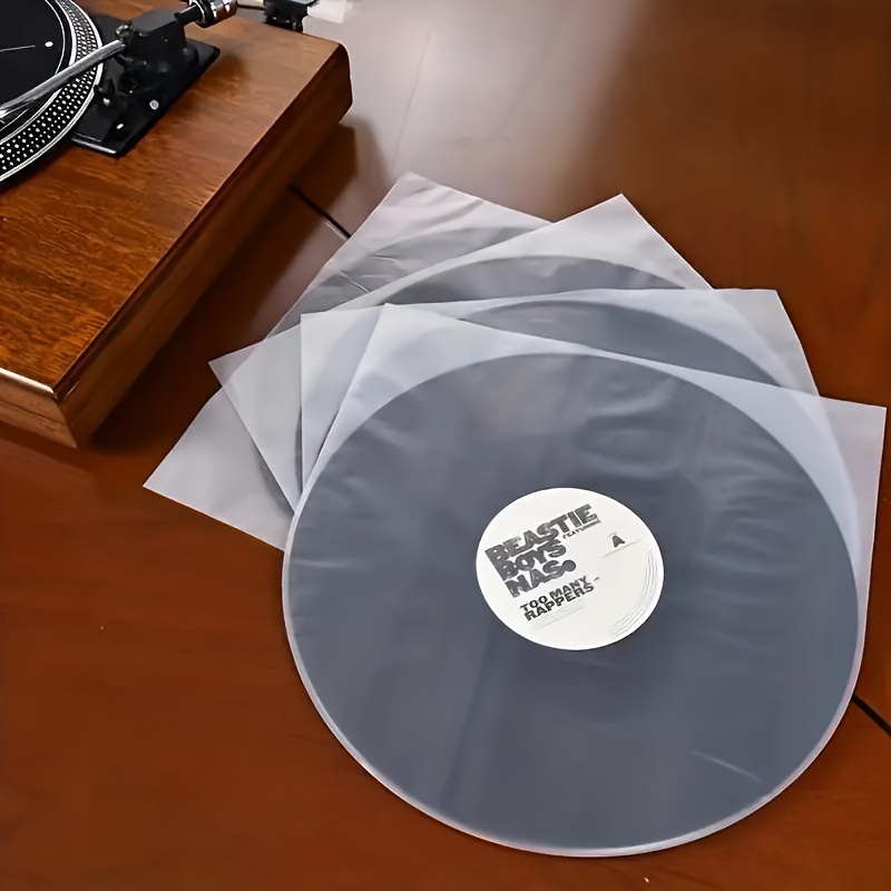50pcs Premium Pvc Anti-static Inner Sleeves For 12" Vinyl Record Albums, Lp Protective Bags
50pcs Premium Pvc Anti-static Inner Sleeves For 12" Vinyl Record Albums, Lp Protective Bags