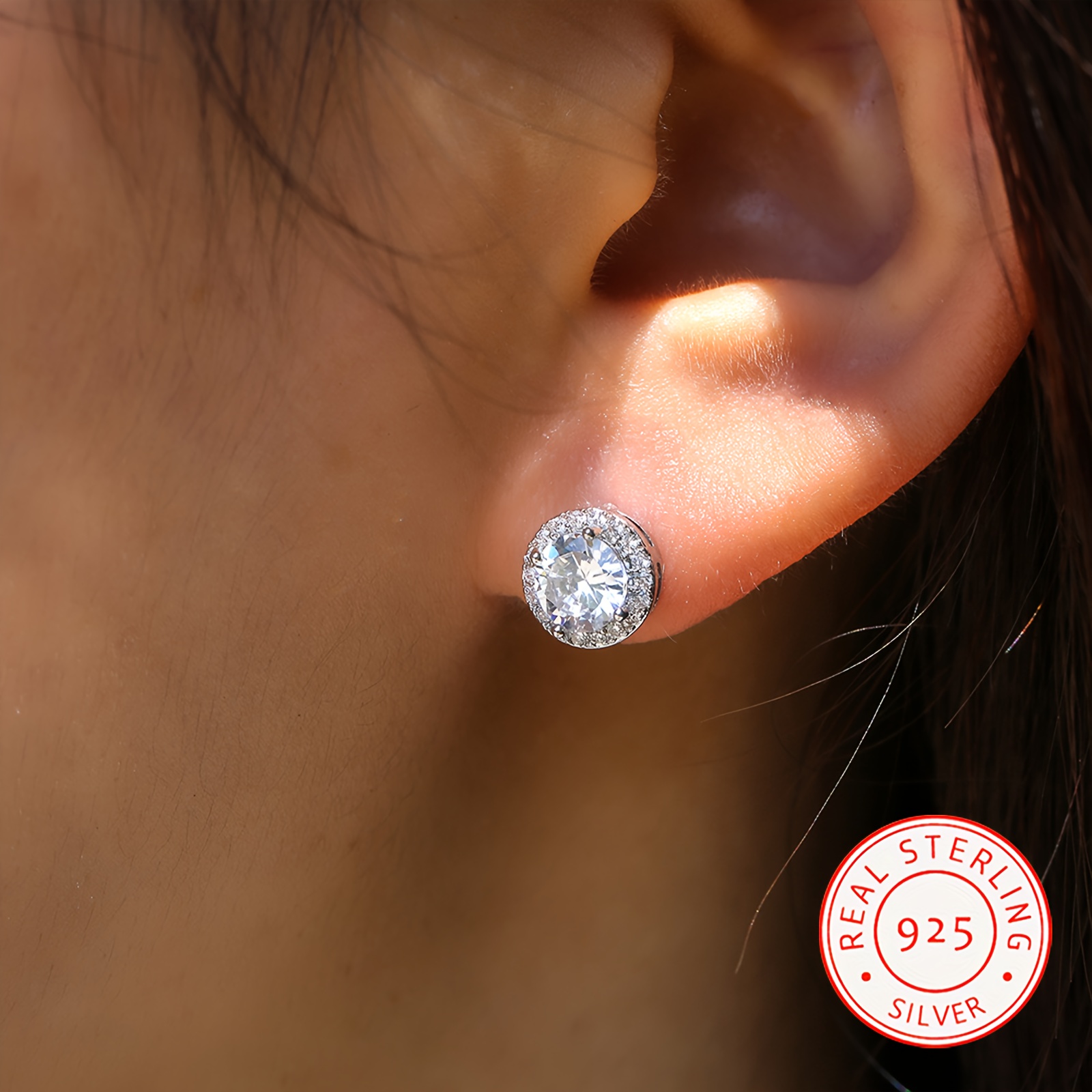 Of 925 Silver Autumn And Winter Earrings, Classic And Round Colored Earrings For Women, Fashionable Earrings, Christmas Gifts, Birthday Gifts
Of 925 Silver Autumn And Winter Earrings, Classic And Round Colored Earrings For Women, Fashionable Earrings, Christmas Gifts, Birthday Gifts