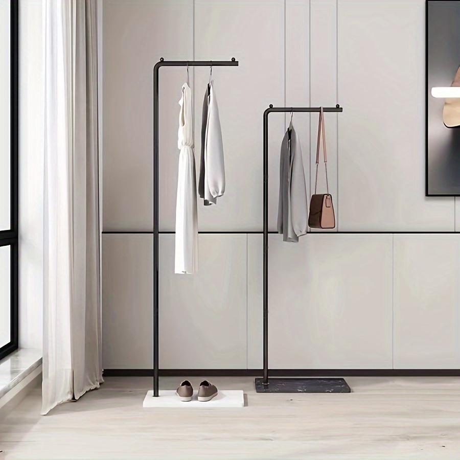 Modern Metal Valet Stand With Marble Base, Freestanding Portable Suit Rack For Bedroom, Entryway Clothes Organizer With Hanging Bar – Coat Stand With Special Features For Coats
Modern Metal Valet Stand With Marble Base, Freestanding Portable Suit Rack For Bedroom, Entryway Clothes Organizer With Hanging Bar – Coat Stand With Special Features For Coats