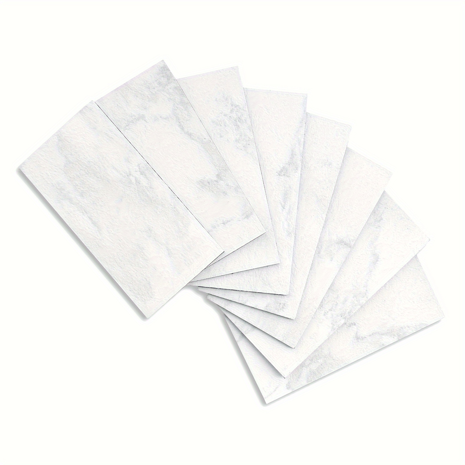100 Sheets Peel And Stick Backsplash 3 X 6 Inches 3d Pvc Composite Wall Tile Stick On Backsplash Tile For Kitchen Bathroom, Laundry Room, Fireplace In Bright Kara White Stone
100 Sheets Peel And Stick Backsplash 3 X 6 Inches 3d Pvc Composite Wall Tile Stick On Backsplash Tile For Kitchen Bathroom, Laundry Room, Fireplace In Bright Kara White Stone
