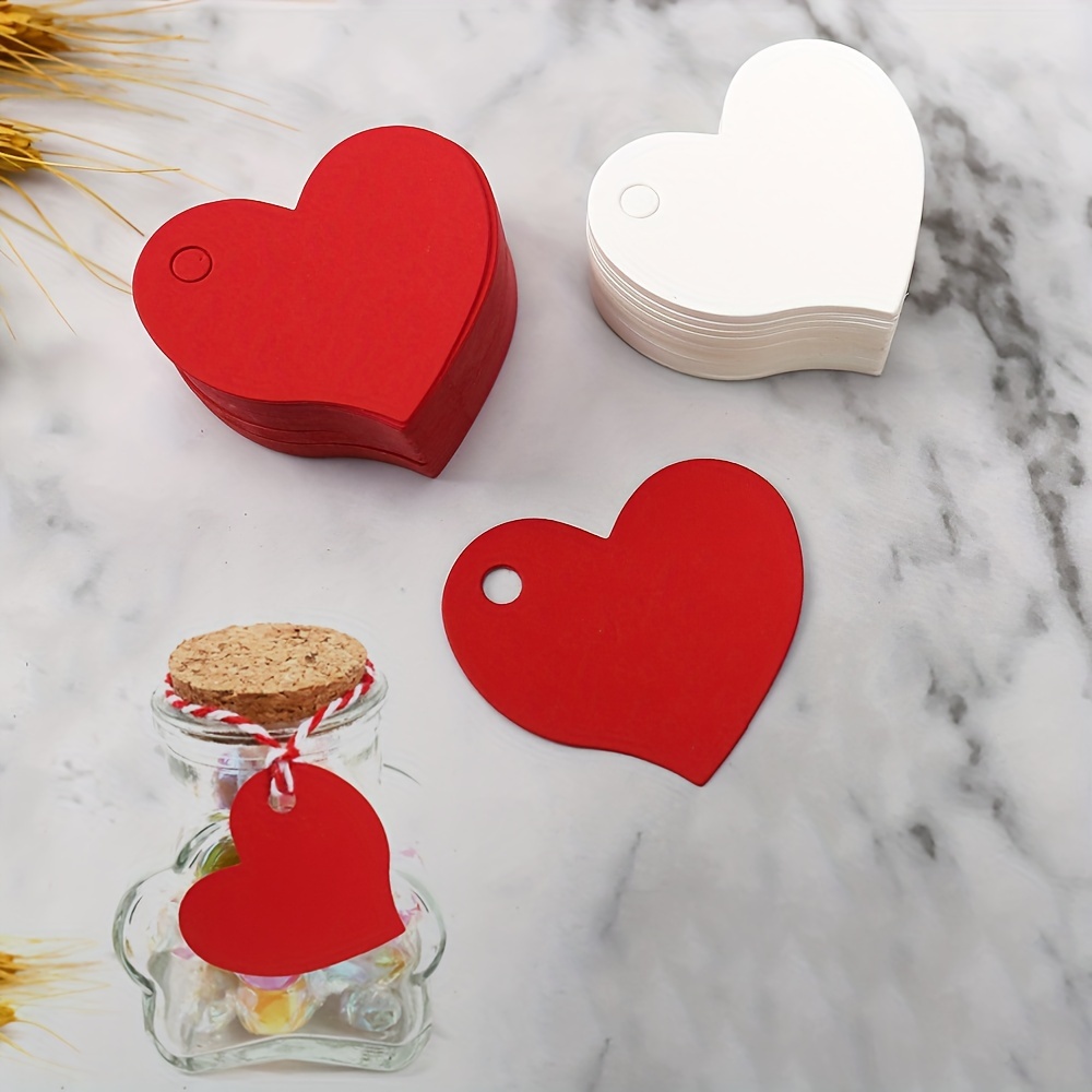 Étiquettes en en de cœur MINGXUAN 50 pièces, 4x4,5 cm Étiquettes en carton pour DIY, pâtisserie, emballage cadeau et décoration, utilisation , pas de requise
Étiquettes en en de cœur MINGXUAN 50 pièces, 4x4,5 cm Étiquettes en carton pour DIY, pâtisserie, emballage cadeau et décoration, utilisation , pas de requise