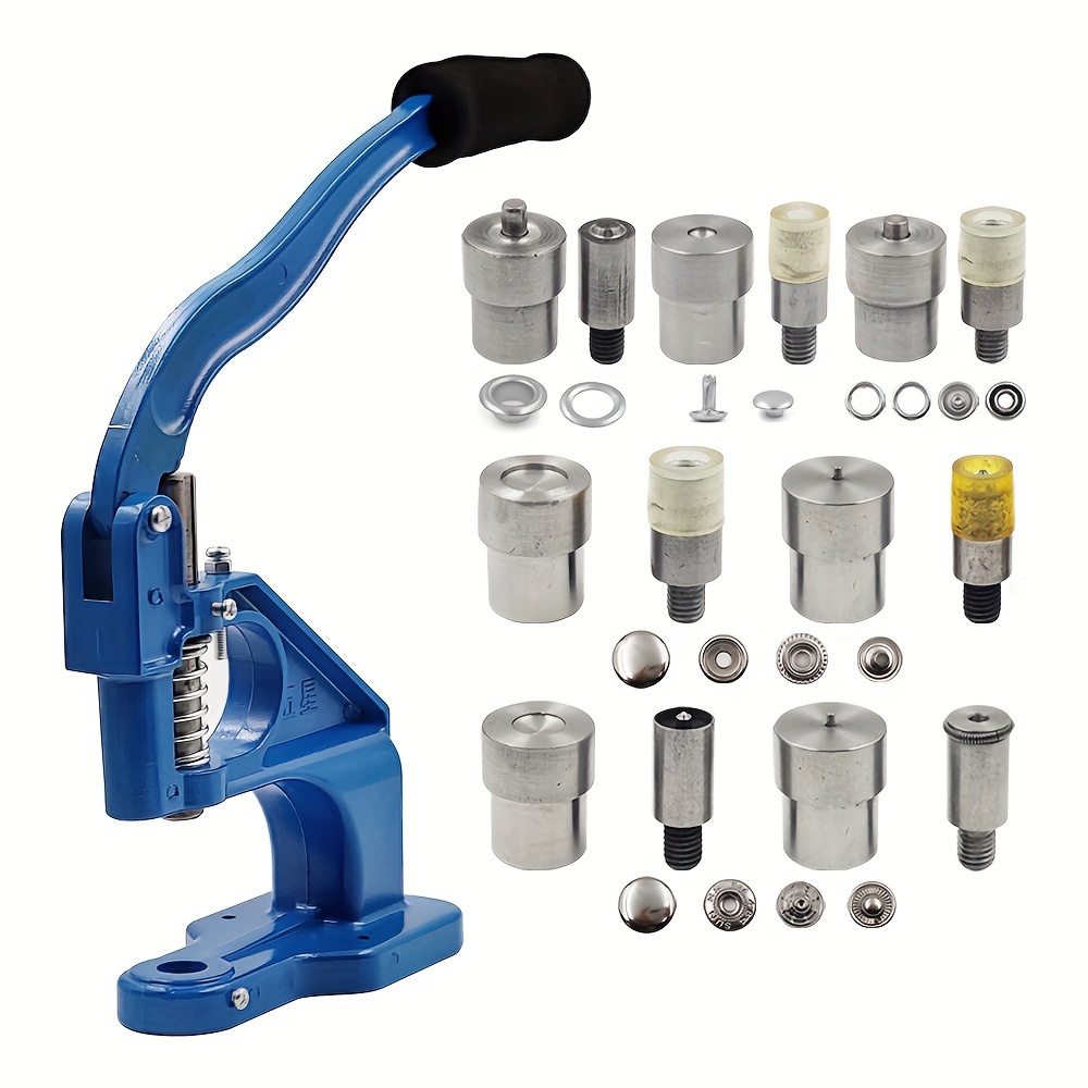 1set Hand Press Machine For Metal Dies Mold Rivets Snap Eyelet Fastener Buttons Installation Tools Leathercraft Handmade
1set Hand Press Machine For Metal Dies Mold Rivets Snap Eyelet Fastener Buttons Installation Tools Leathercraft Handmade