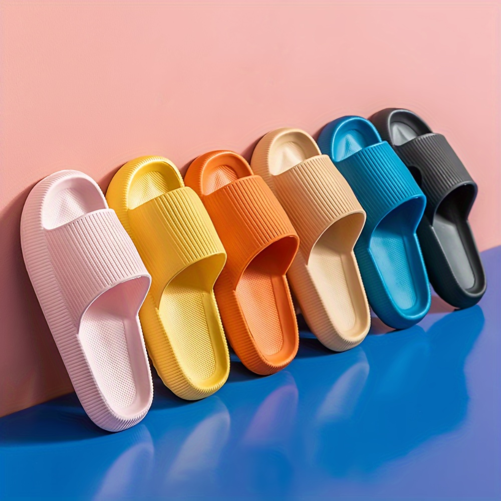 Unisex Open Toe Breathable Slippers, Comfy Non Slip Casual Durable Soft Sole Eva Slides For Men & Women
Unisex Open Toe Breathable Slippers, Comfy Non Slip Casual Durable Soft Sole Eva Slides For Men & Women